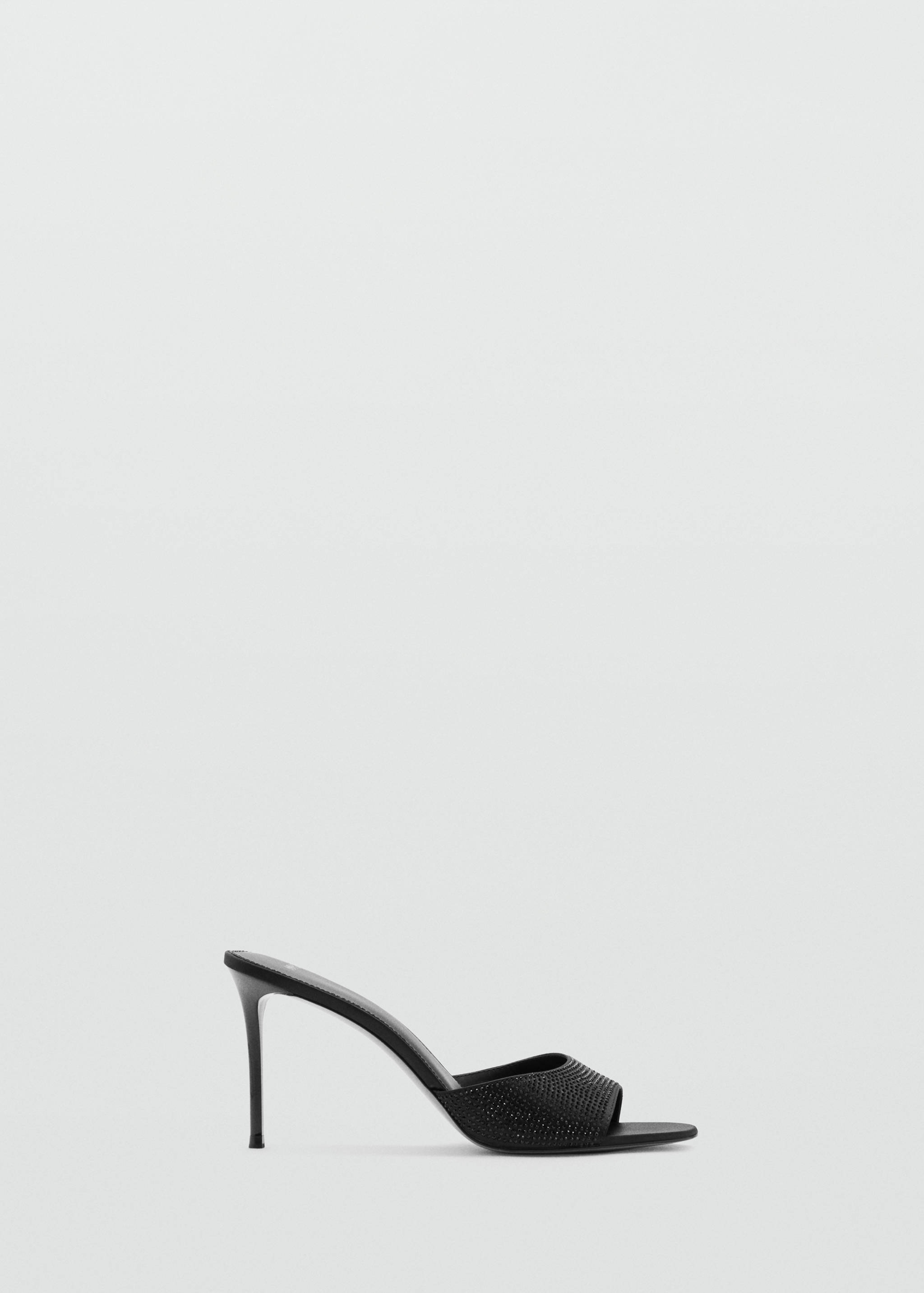Glitter high-heeled sandals - Article without model
