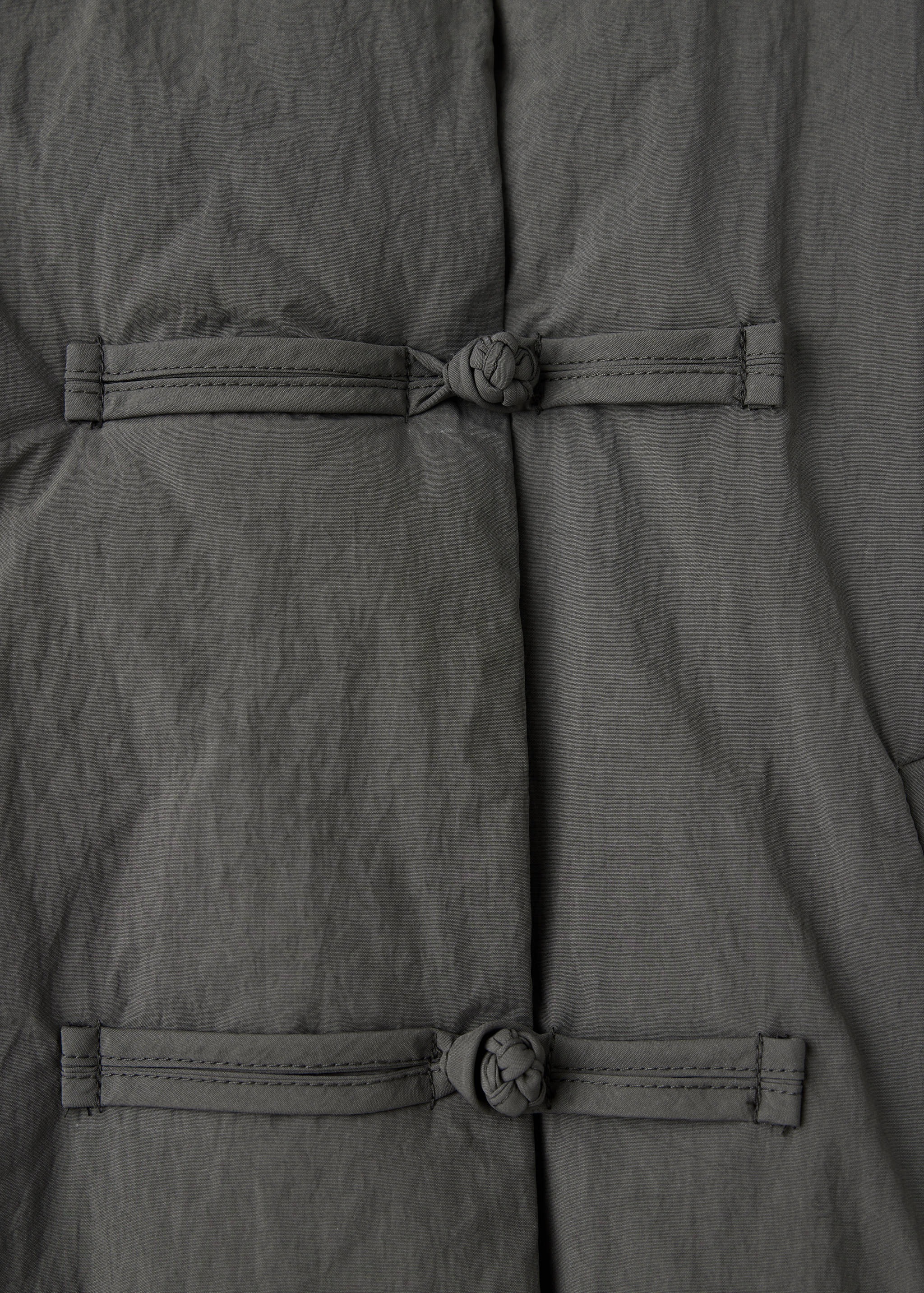 Anorak acolchado alamares - Detalle del artículo 8