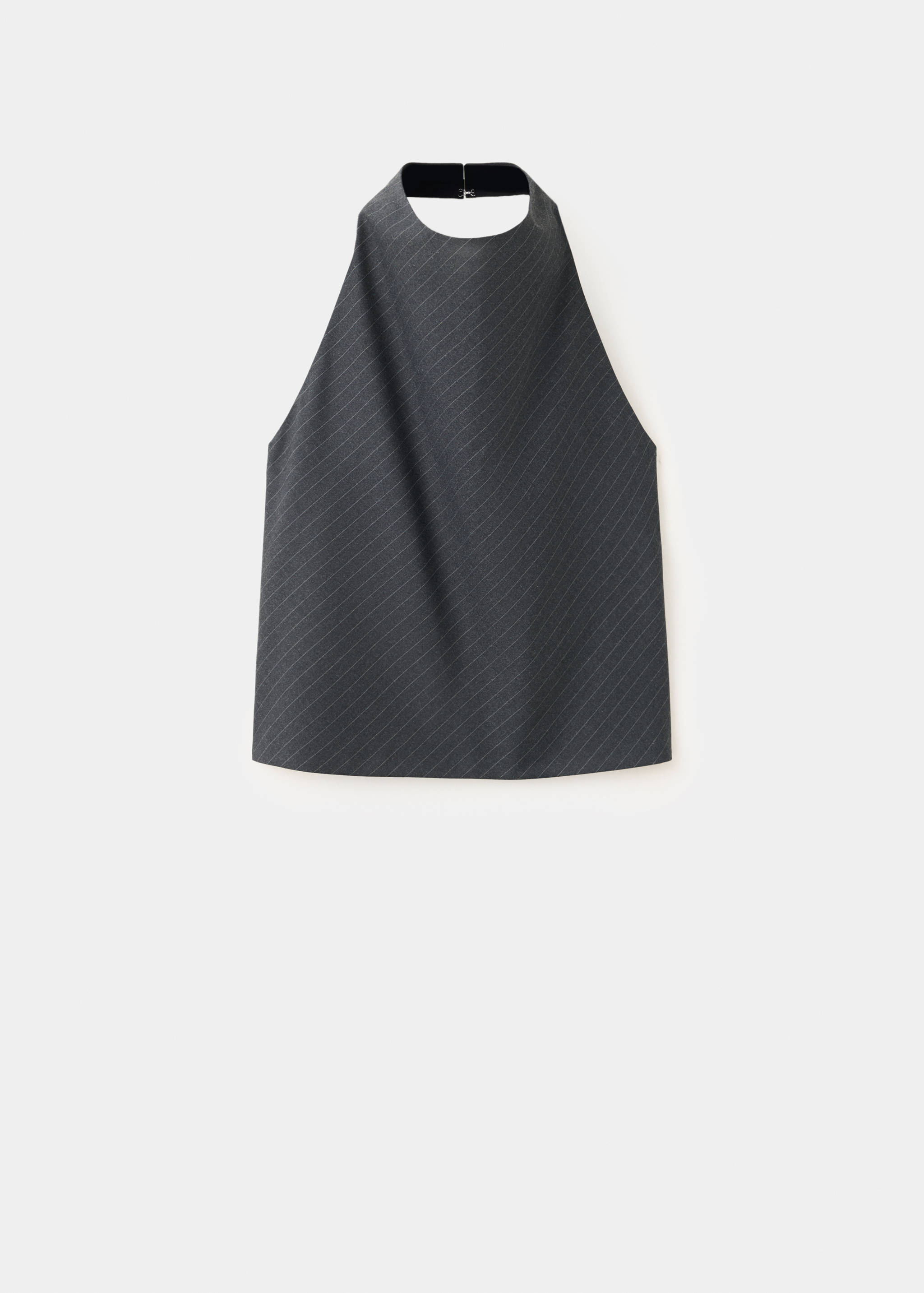 Pinstripe halter top - Article without model