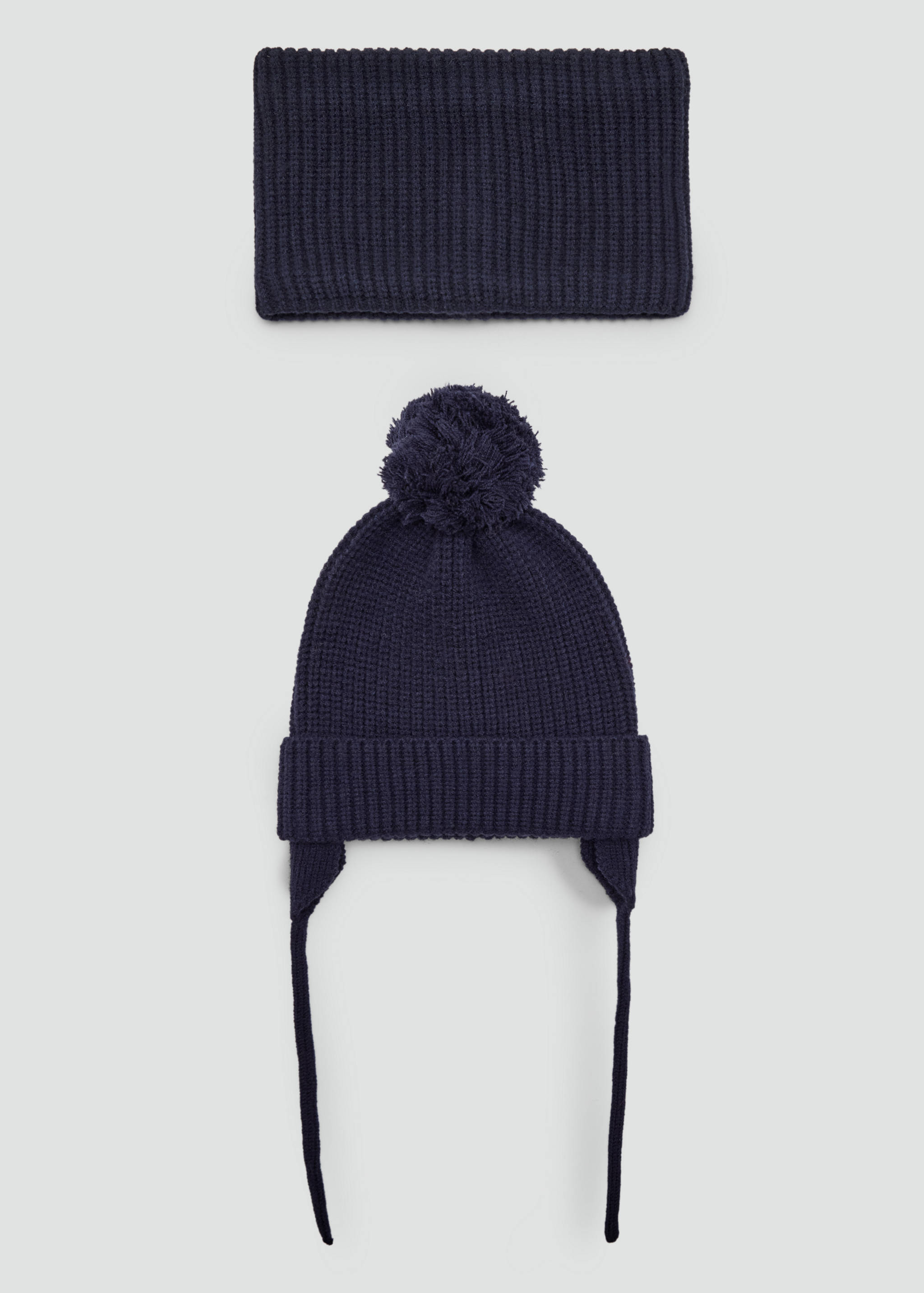 Knitted tube scarf - Details of the article 2