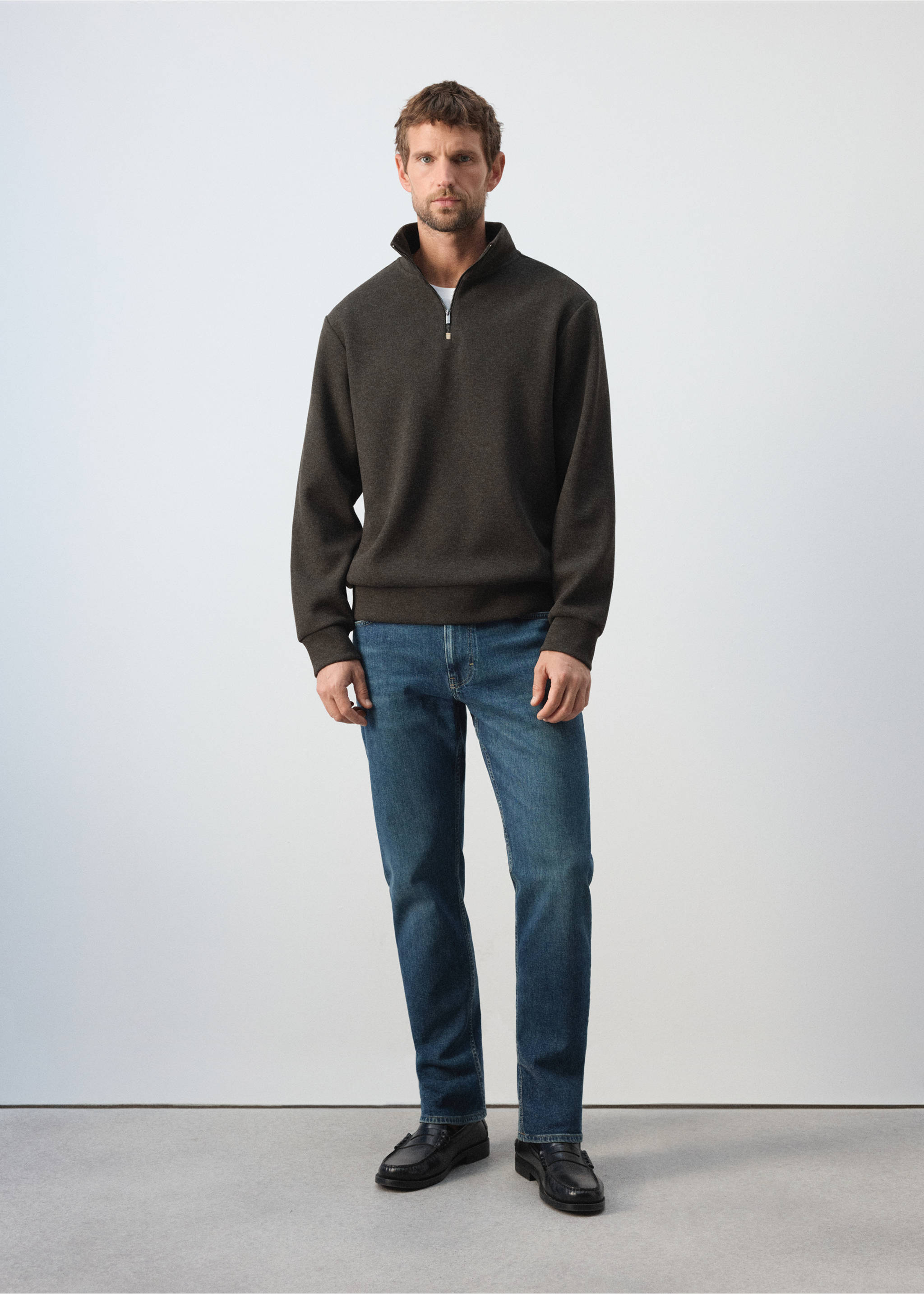 Sweatshirt pomz - General plane, Brown. Ref: 37095995-00.