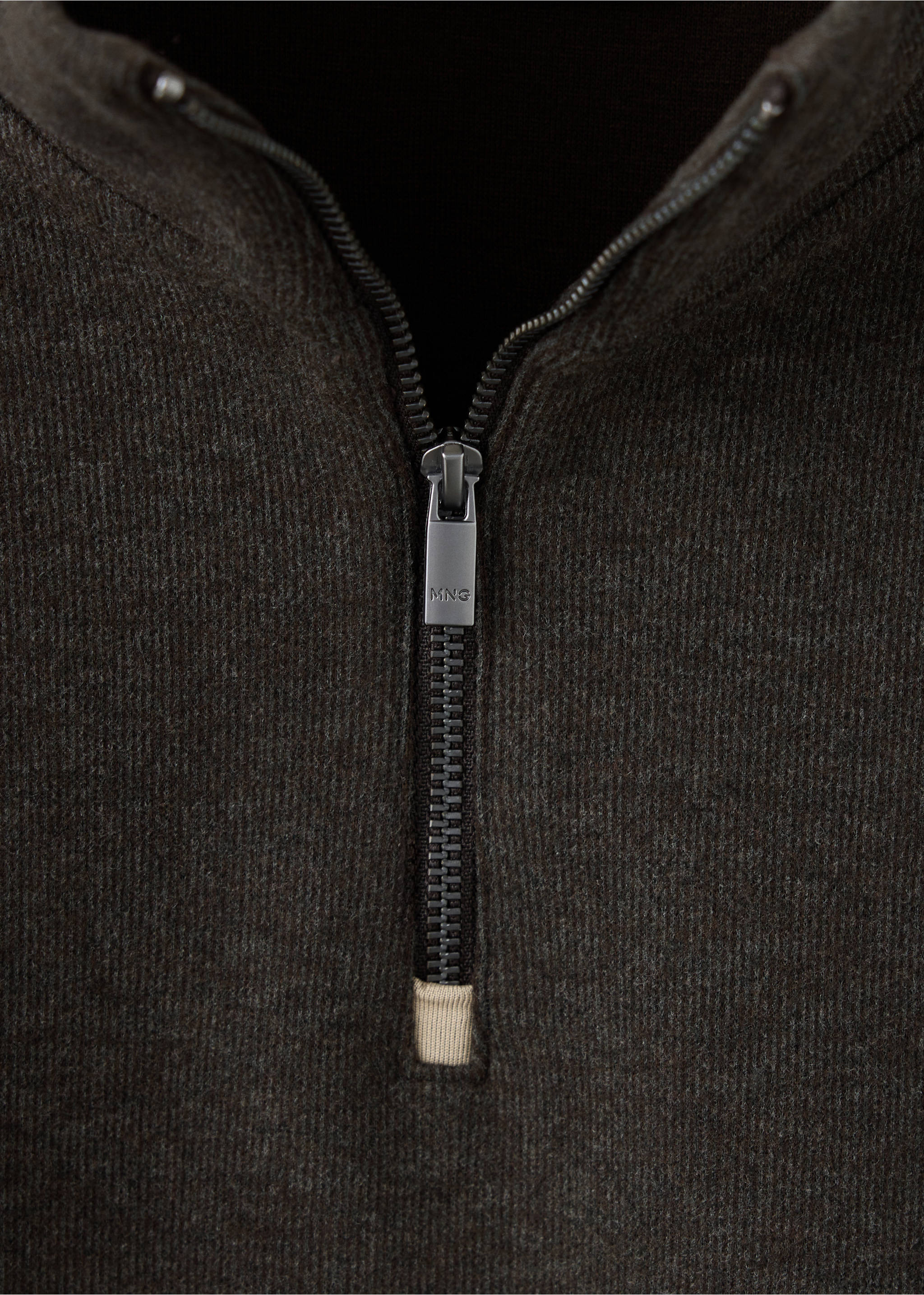 Sweatshirt pomz - Details of the article 8, Brown. Ref: 37095995-00.