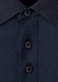 Extra-soft 100% cotton polo shirt — Navy 7
