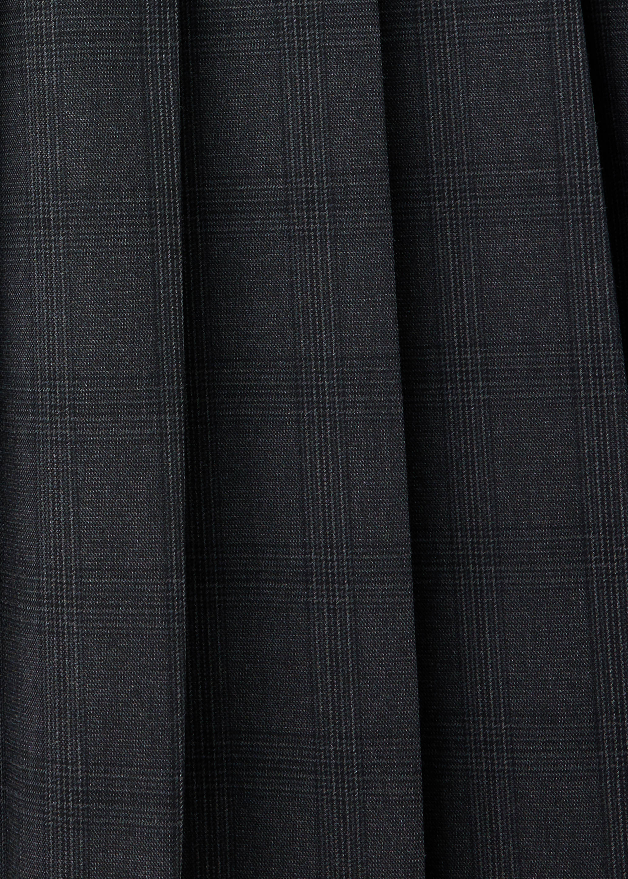 Pleated check skirt - Details of the article 0
