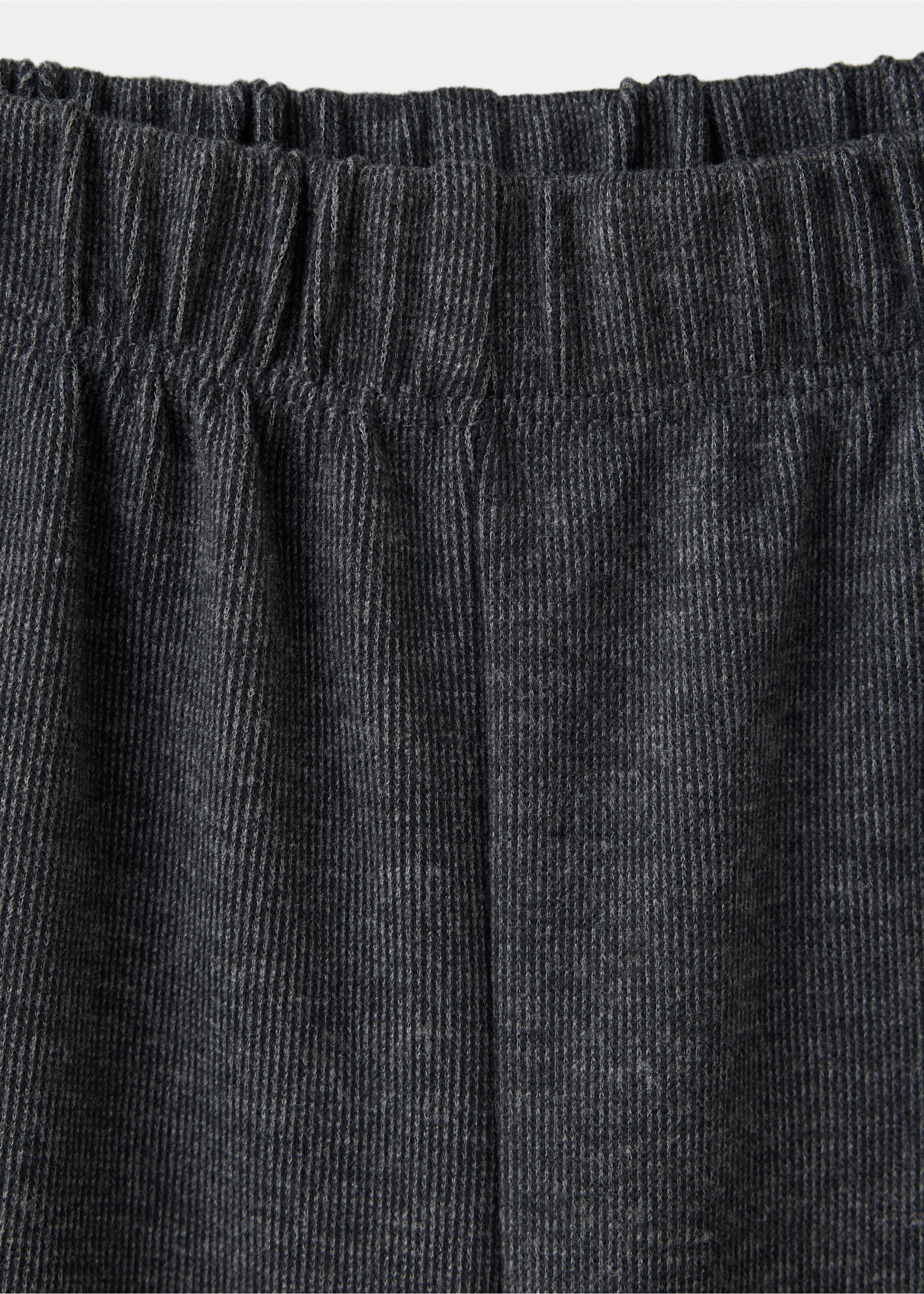 Брюки wide leg с завязками - Деталь изделия 0, Угольно-серый. Ref: 37096006-00.