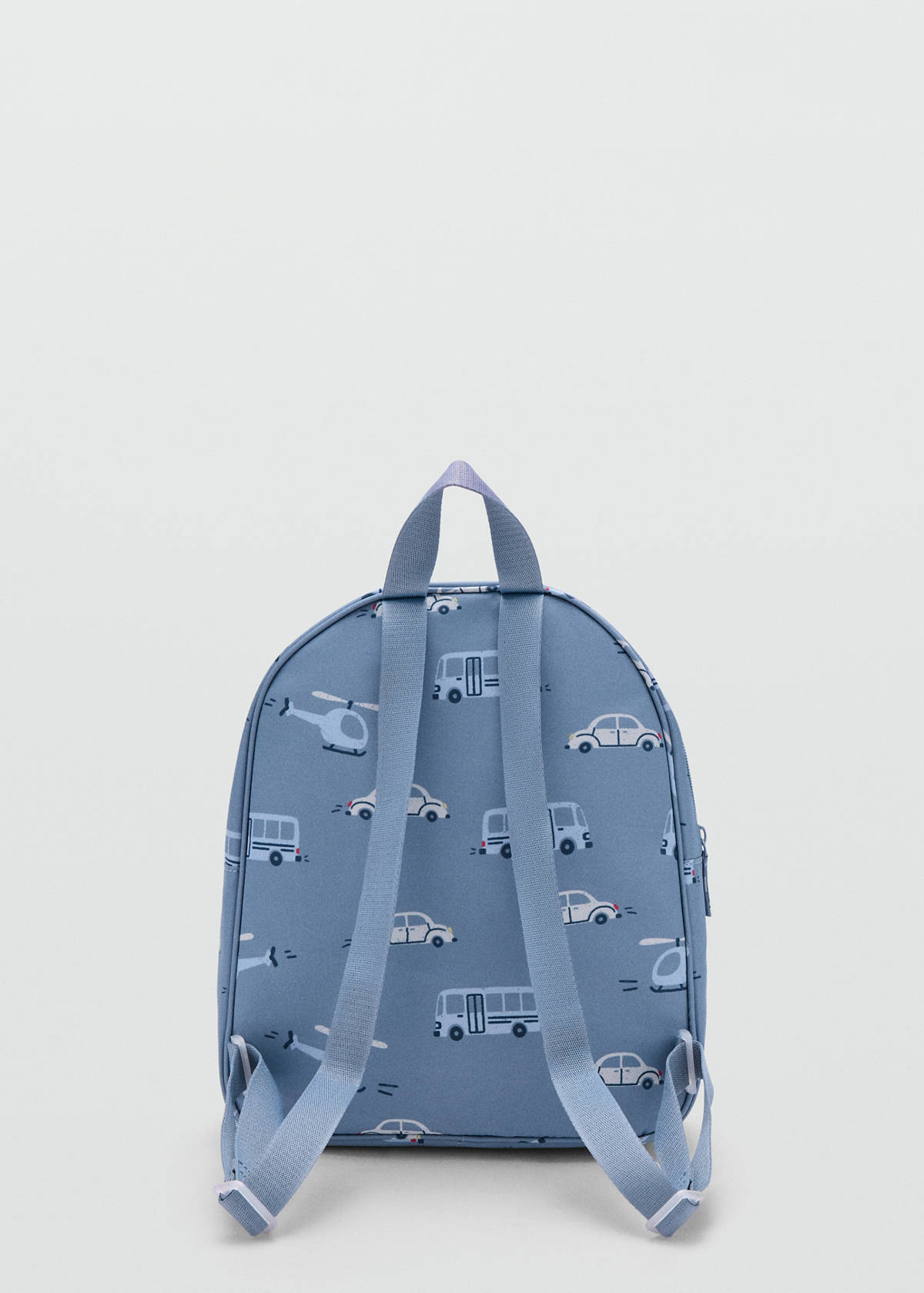 Car print rucksack — Blue