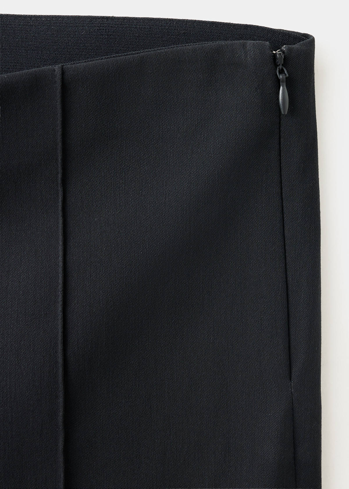 High-waist crop trousers — Charcoal