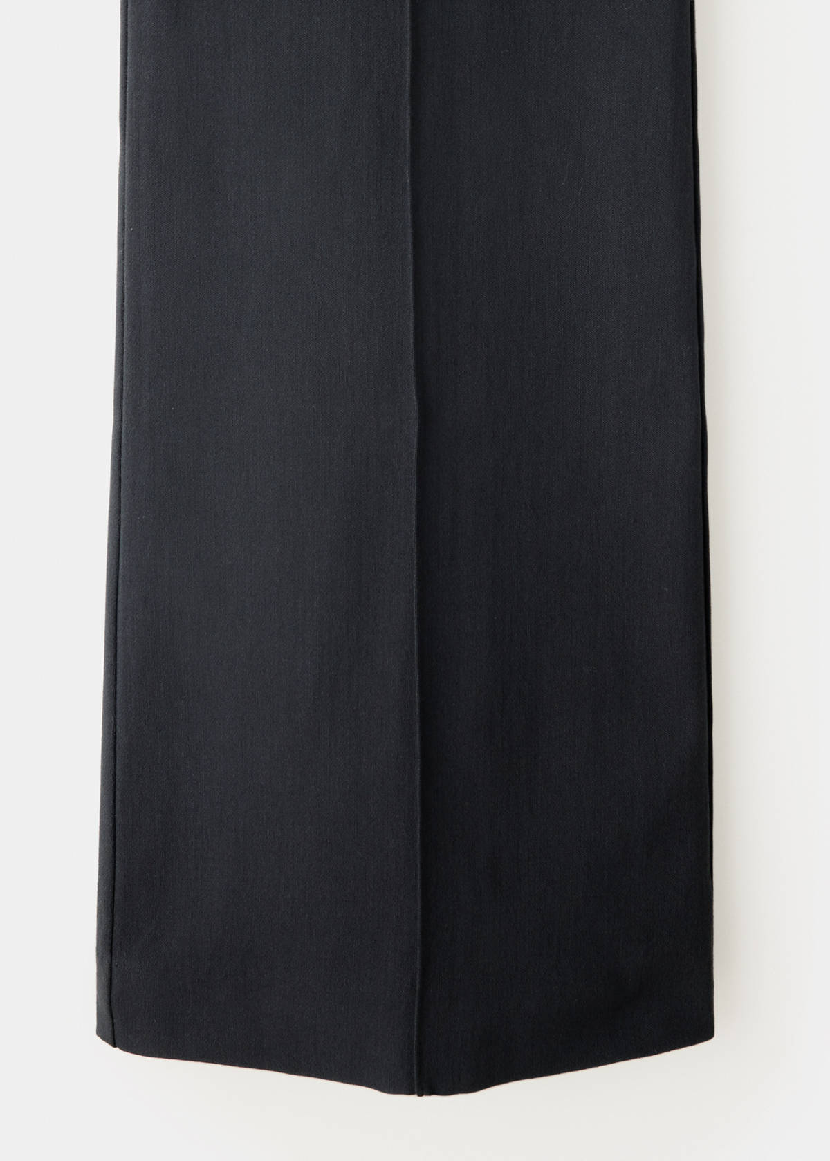 High-waist crop trousers — Charcoal