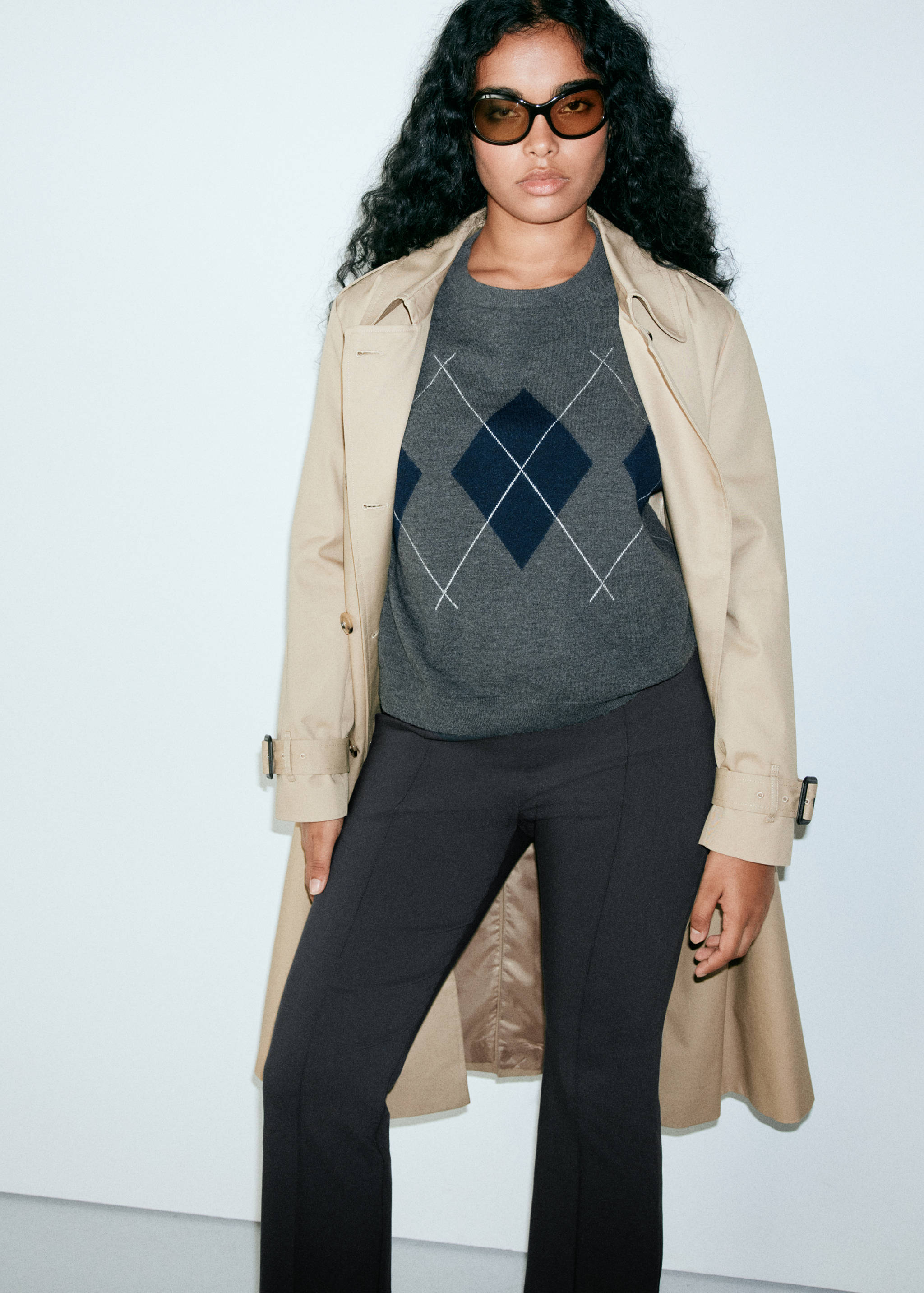 Pantalon cropped taille haute - Détail de l'article 6
