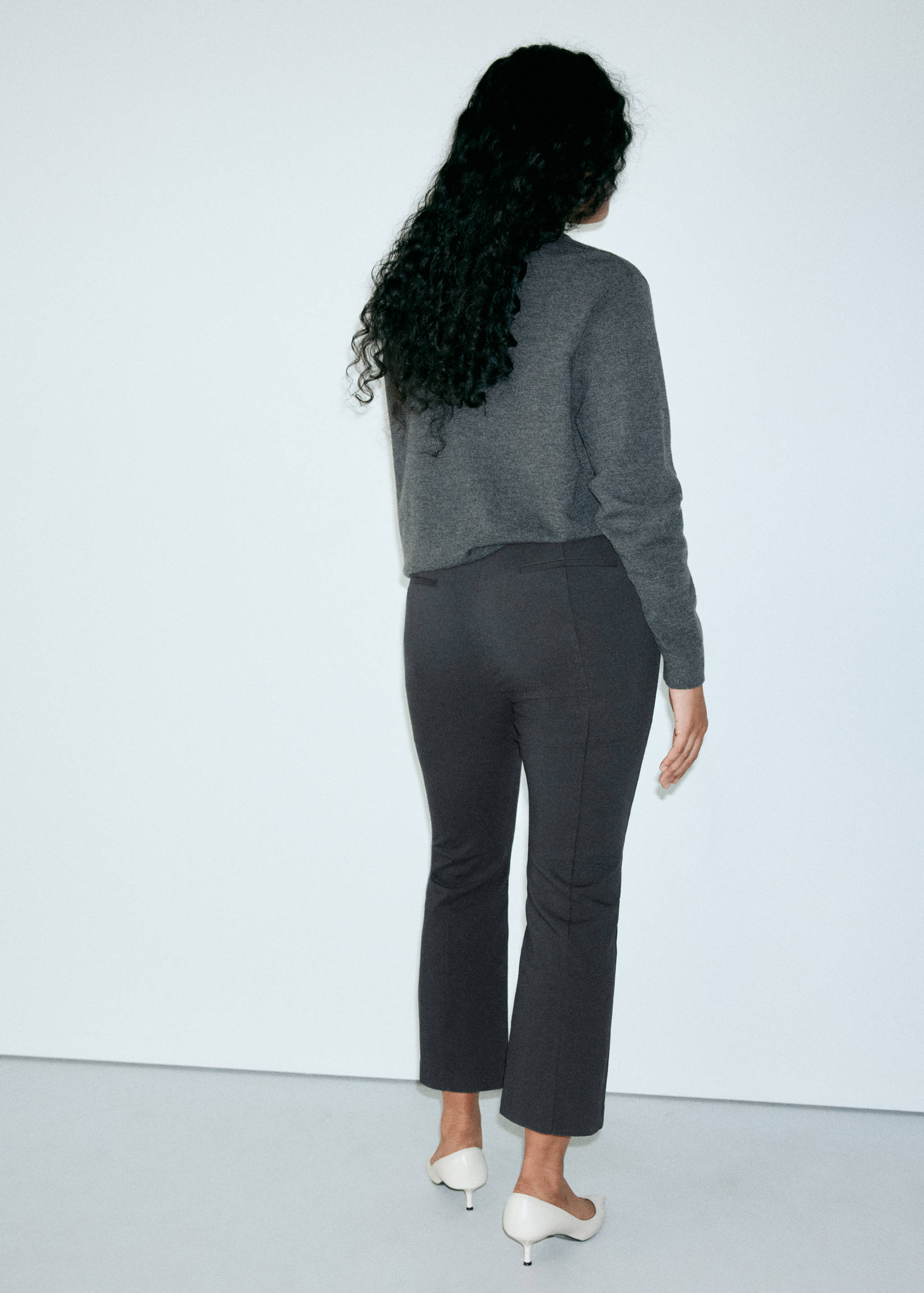 Pantalon cropped taille haute - Détail de l'article 4