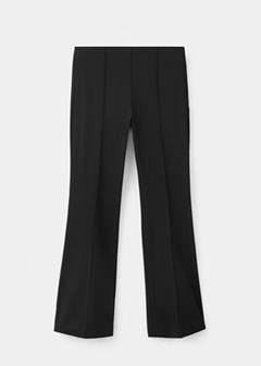High-waist crop trousers — Black 7
