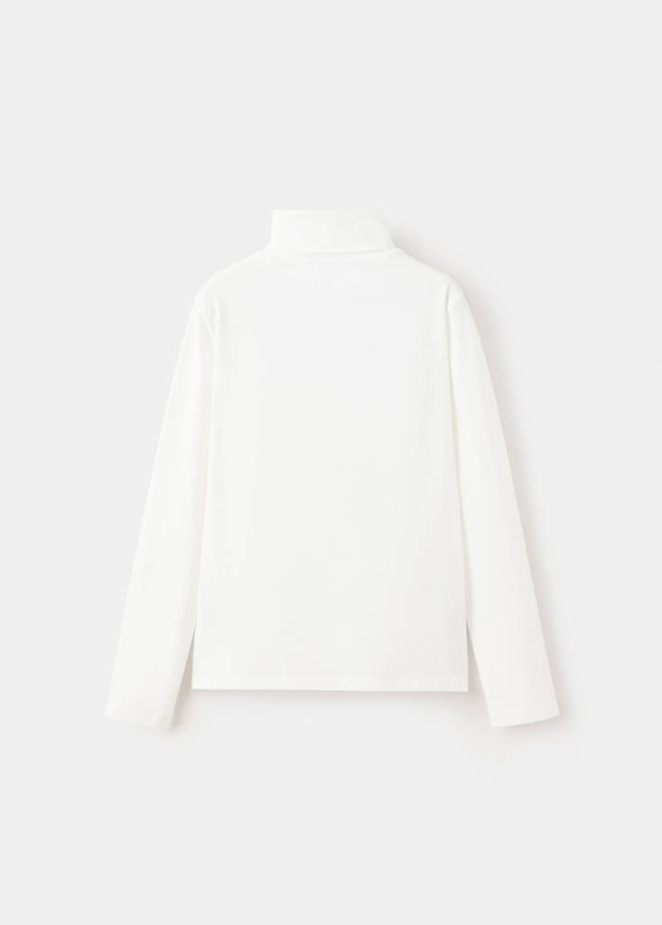 Cotton T-shirt turtleneck - thumbnail 9
