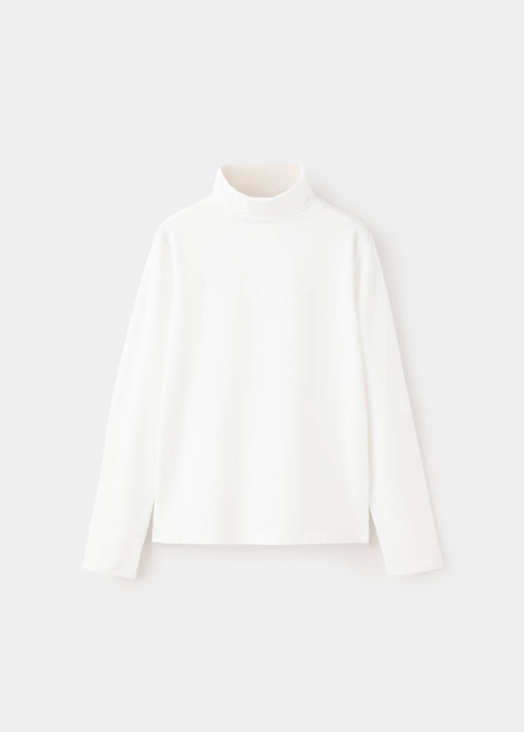 Cotton T-shirt turtleneck - thumbnail 10
