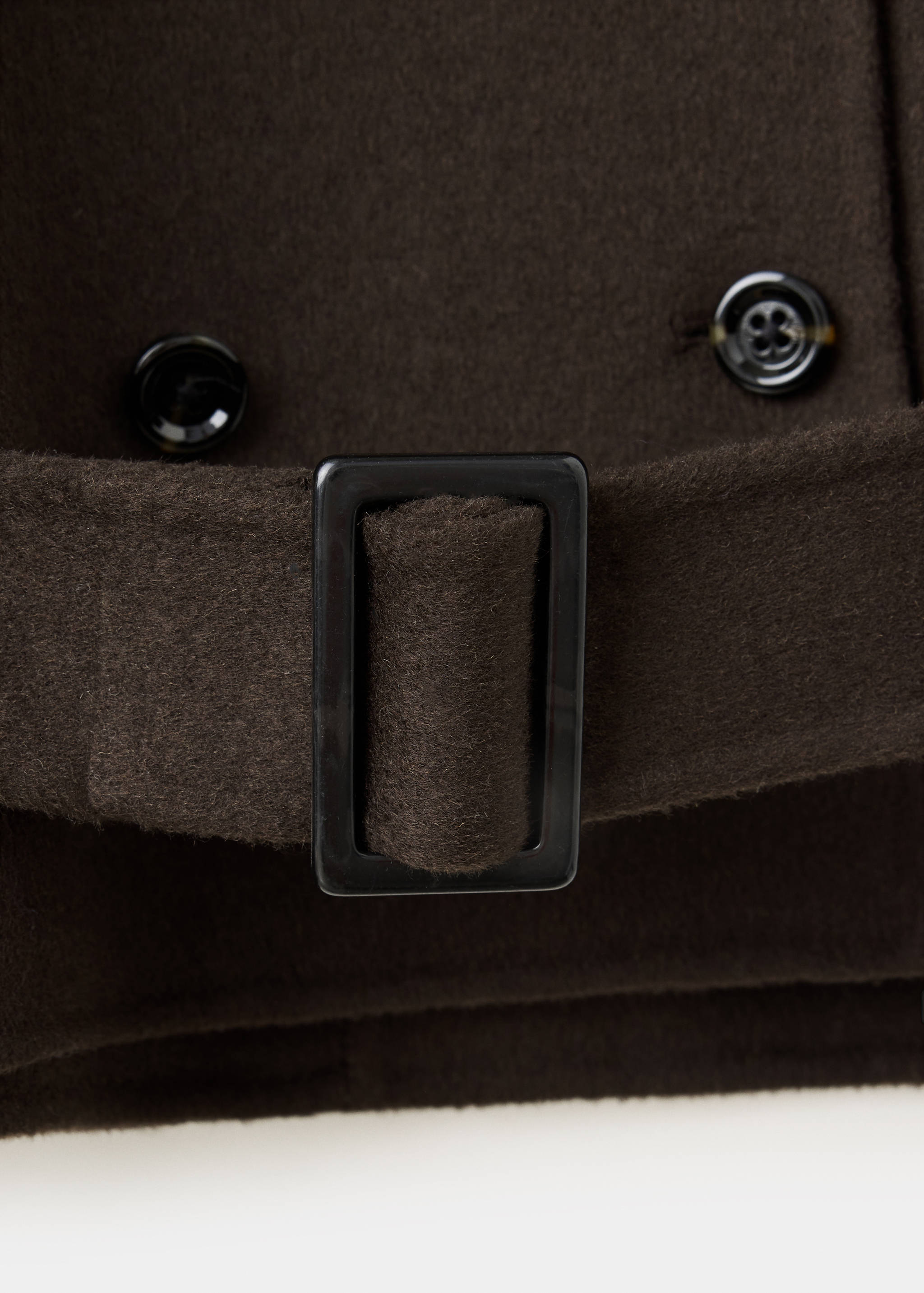 Double-breasted wool jacket - Details of the article 0