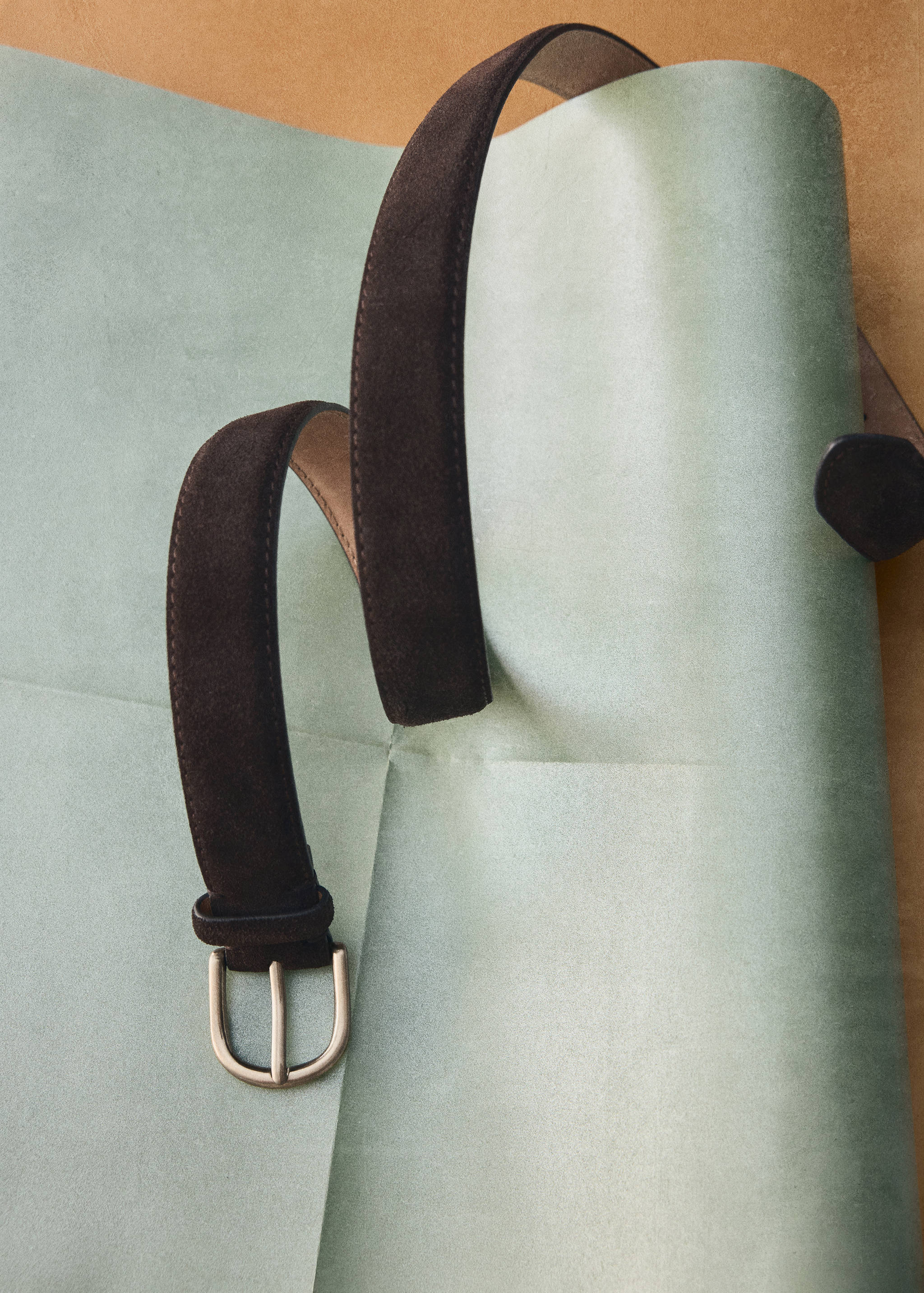 Suede leather belt - Details of the article 5
