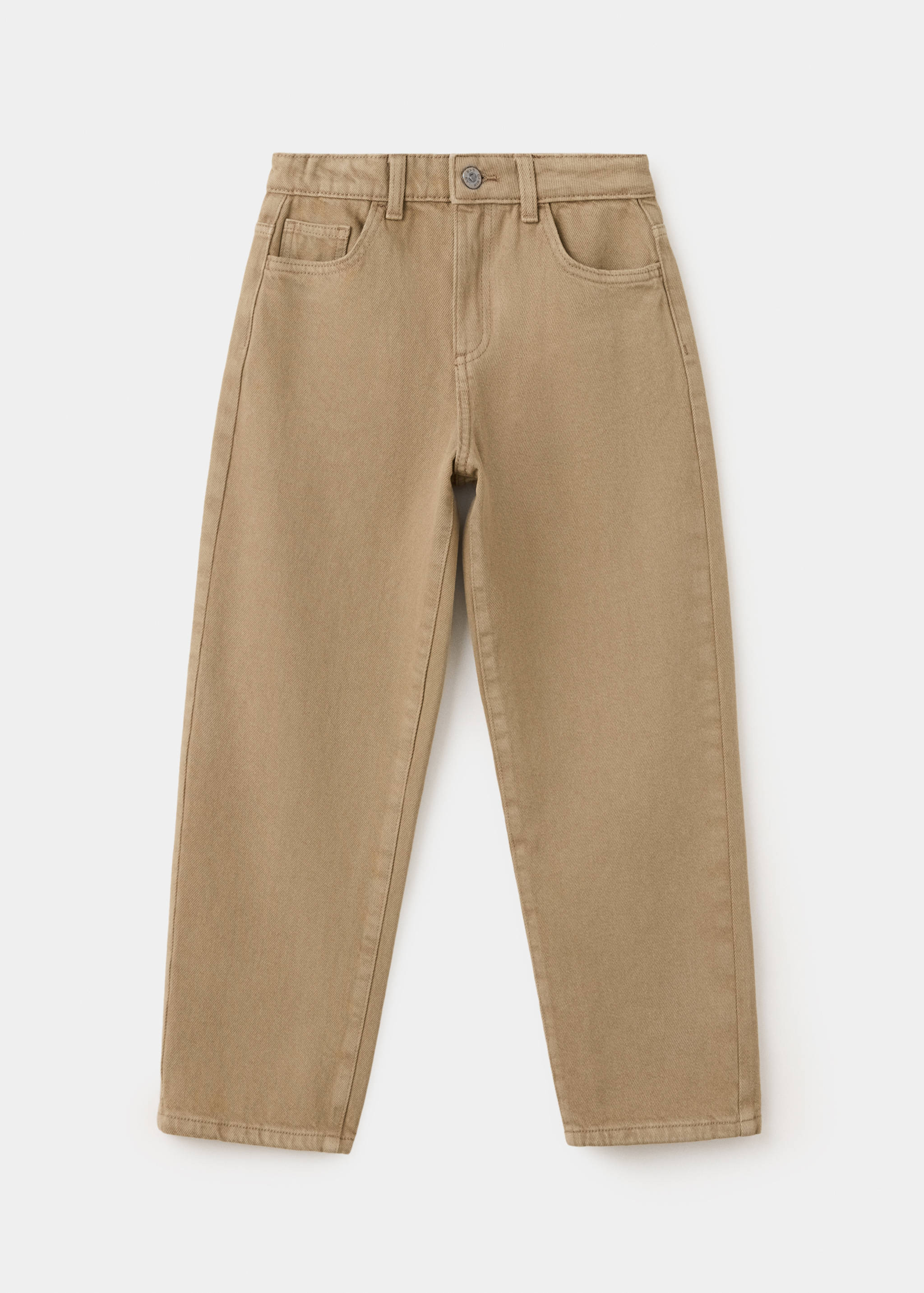 Mid-rise straight jeans - Article without model