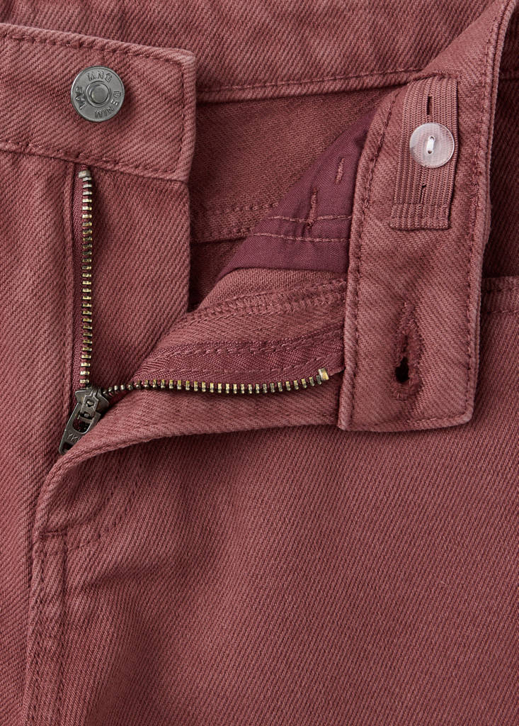 Mid-rise straight jeans - thumbnail 4