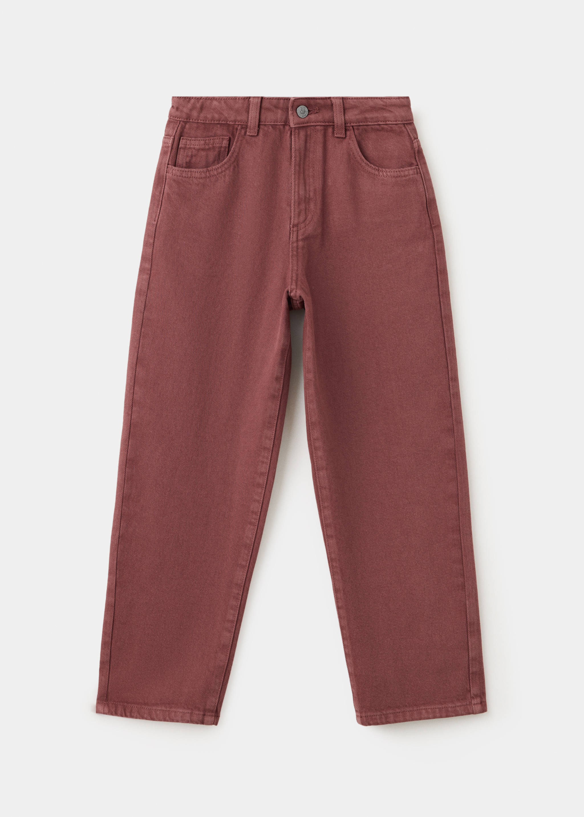 Mid-rise straight jeans - Article without model