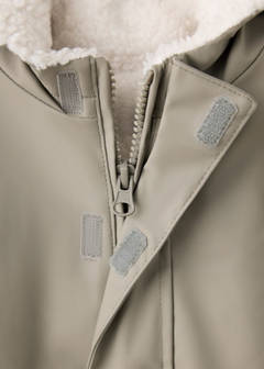 Water-repellent padded sweatshirt — Medium Brown 2