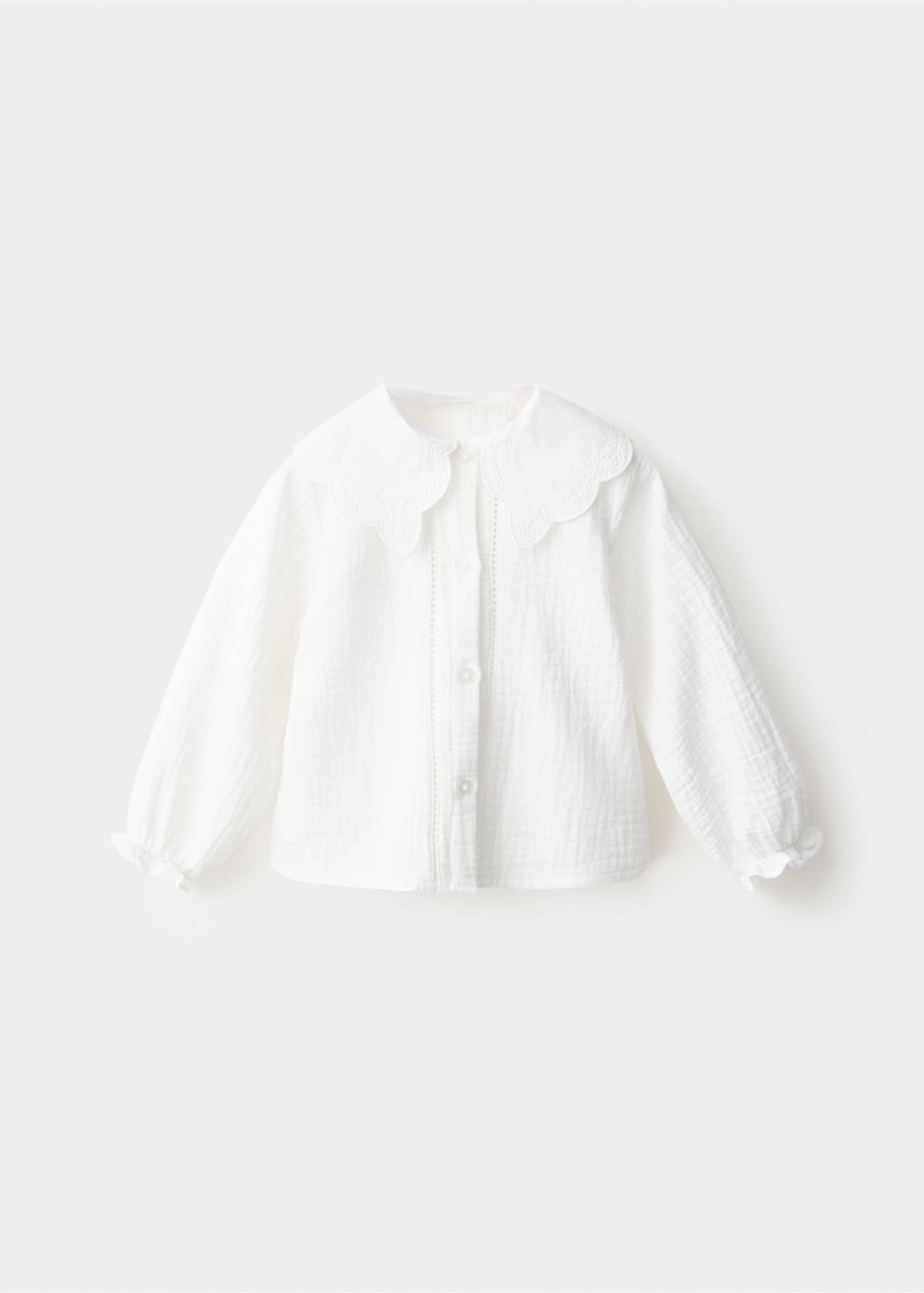 Blouse jet - Article sans modèle, Blanc cassé. Ref: 37096338-00.