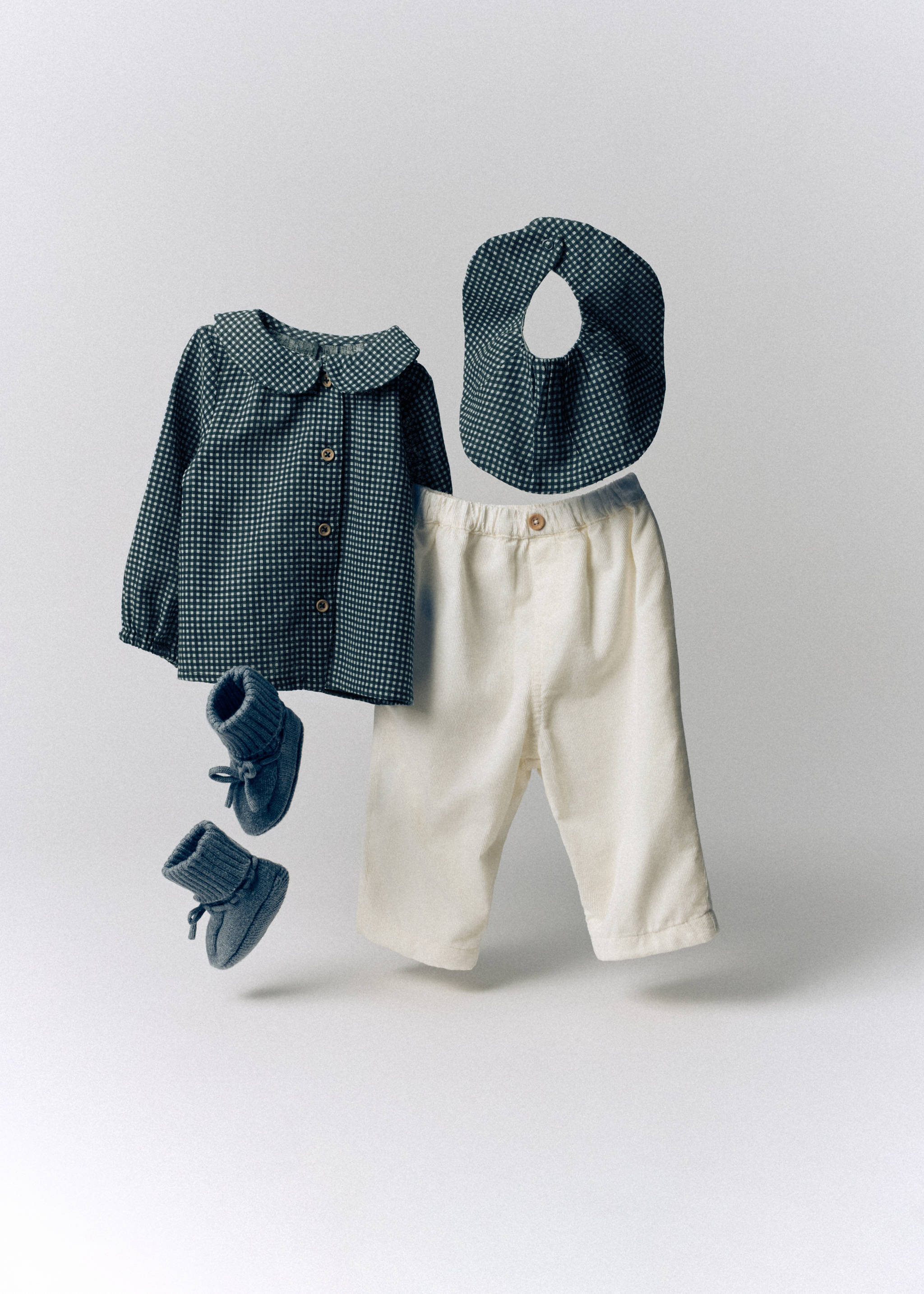 Check cotton shirt - Details of the article 5