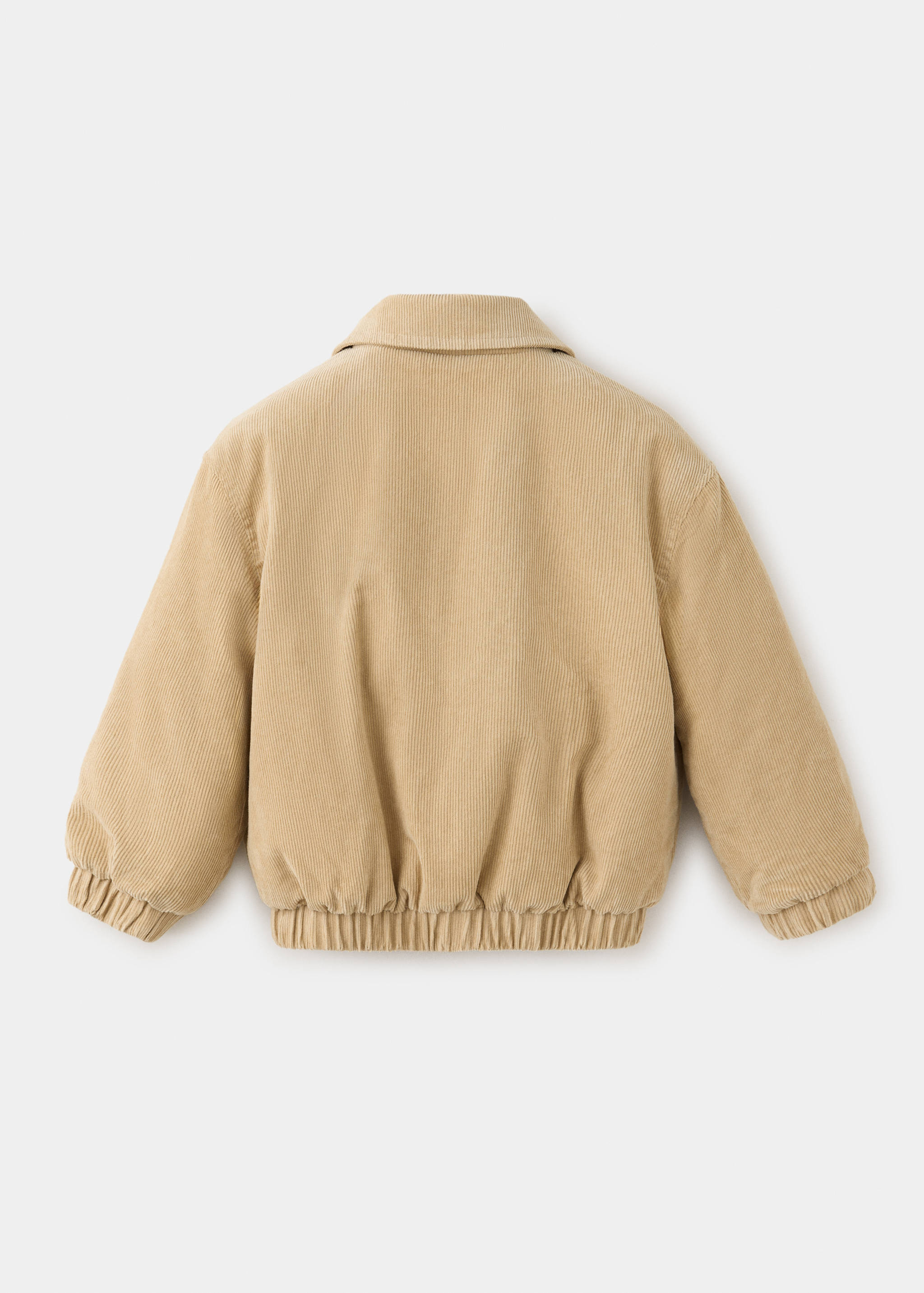 Corduroy cotton jacket - Reverse of the article