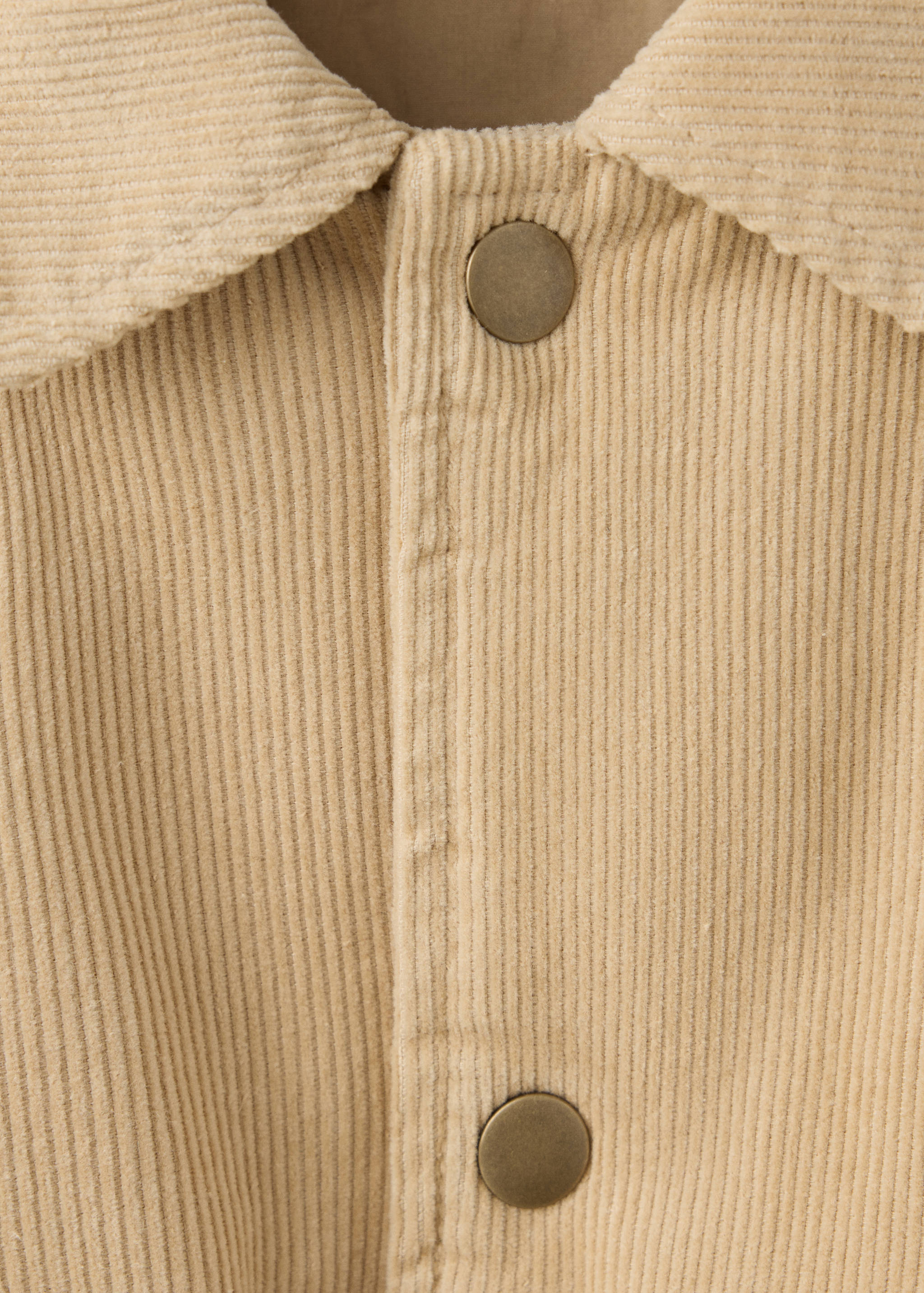 Corduroy cotton jacket - Details of the article 8