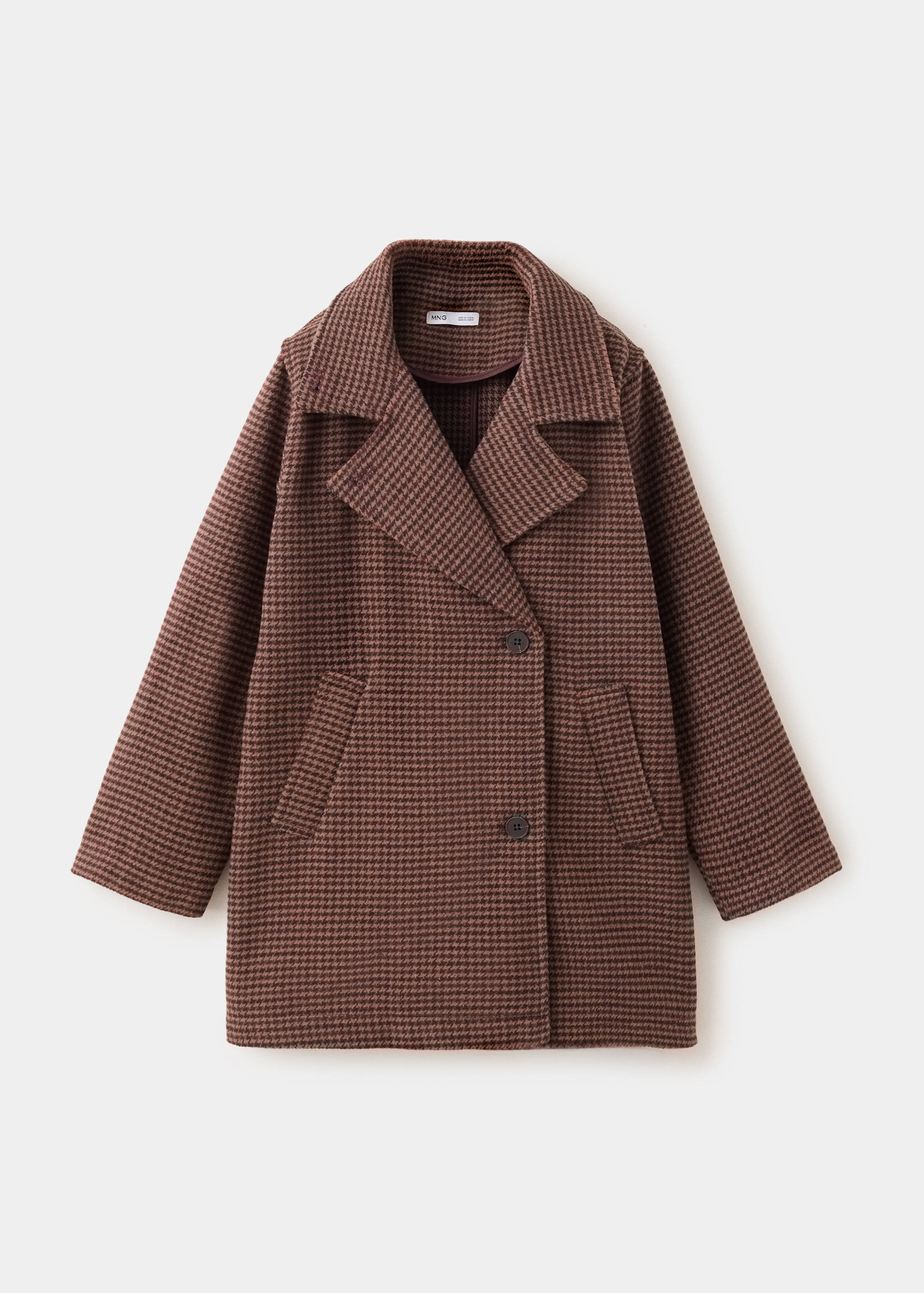 Houndstooth coat - Article without model