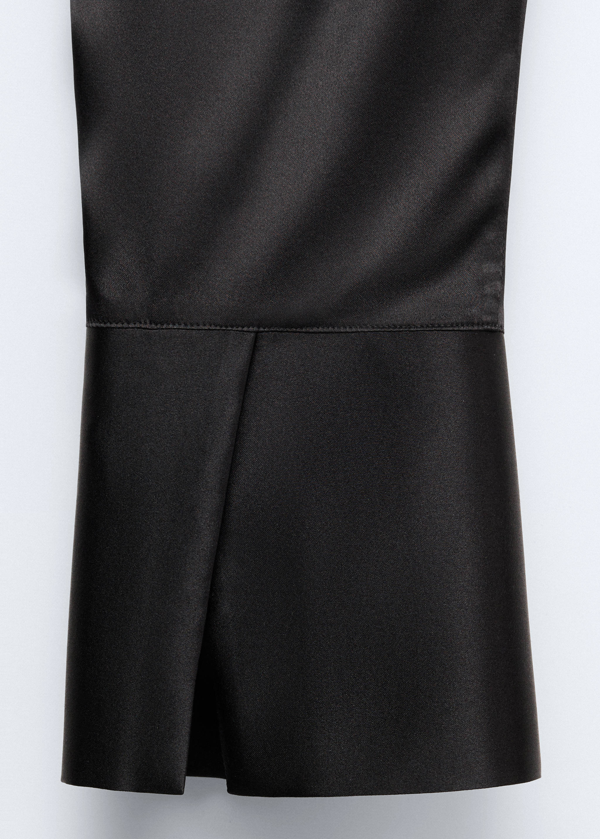 100% silk blouse with slit - Details of the article 8