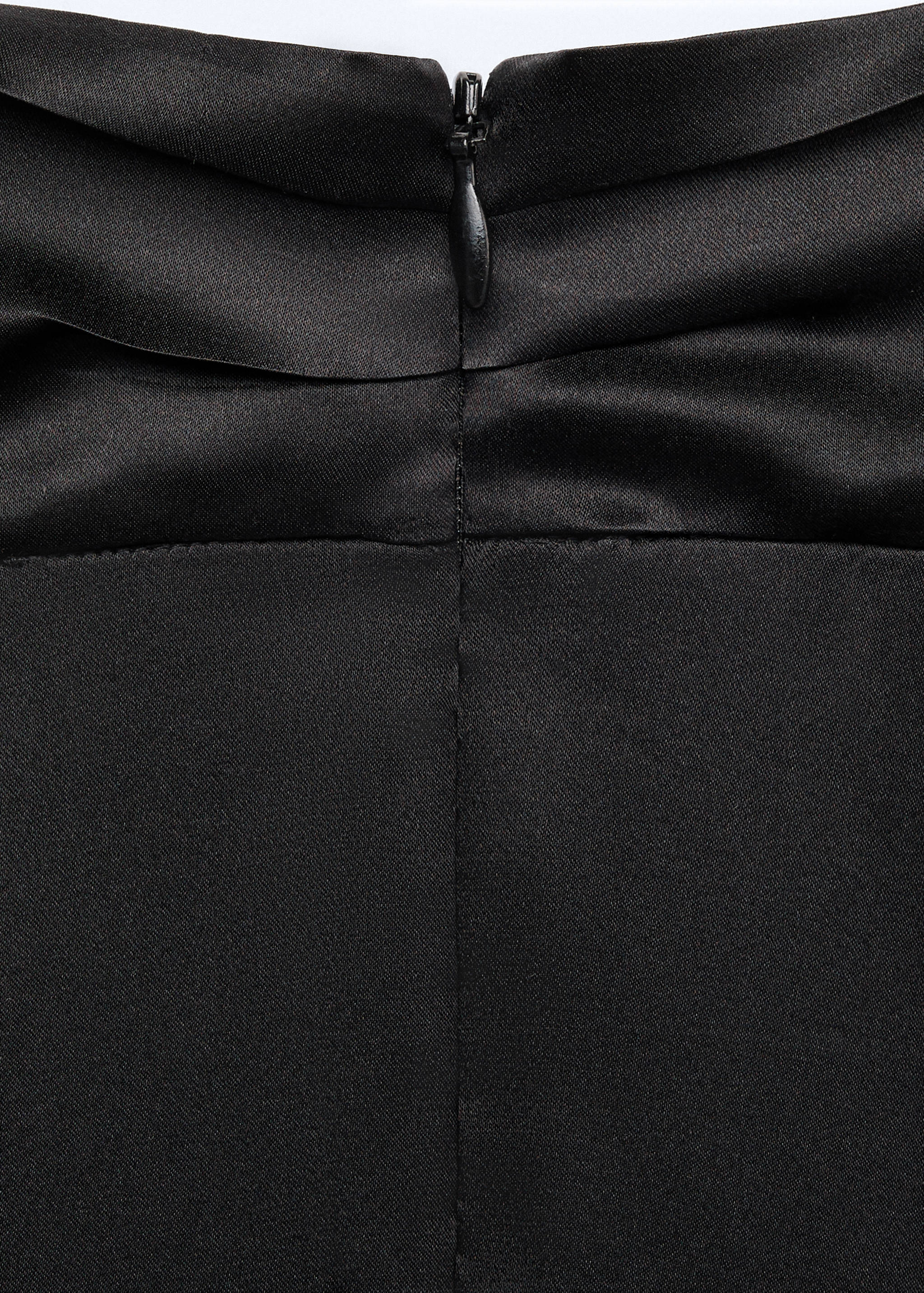 100% silk blouse with slit - Details of the article 0
