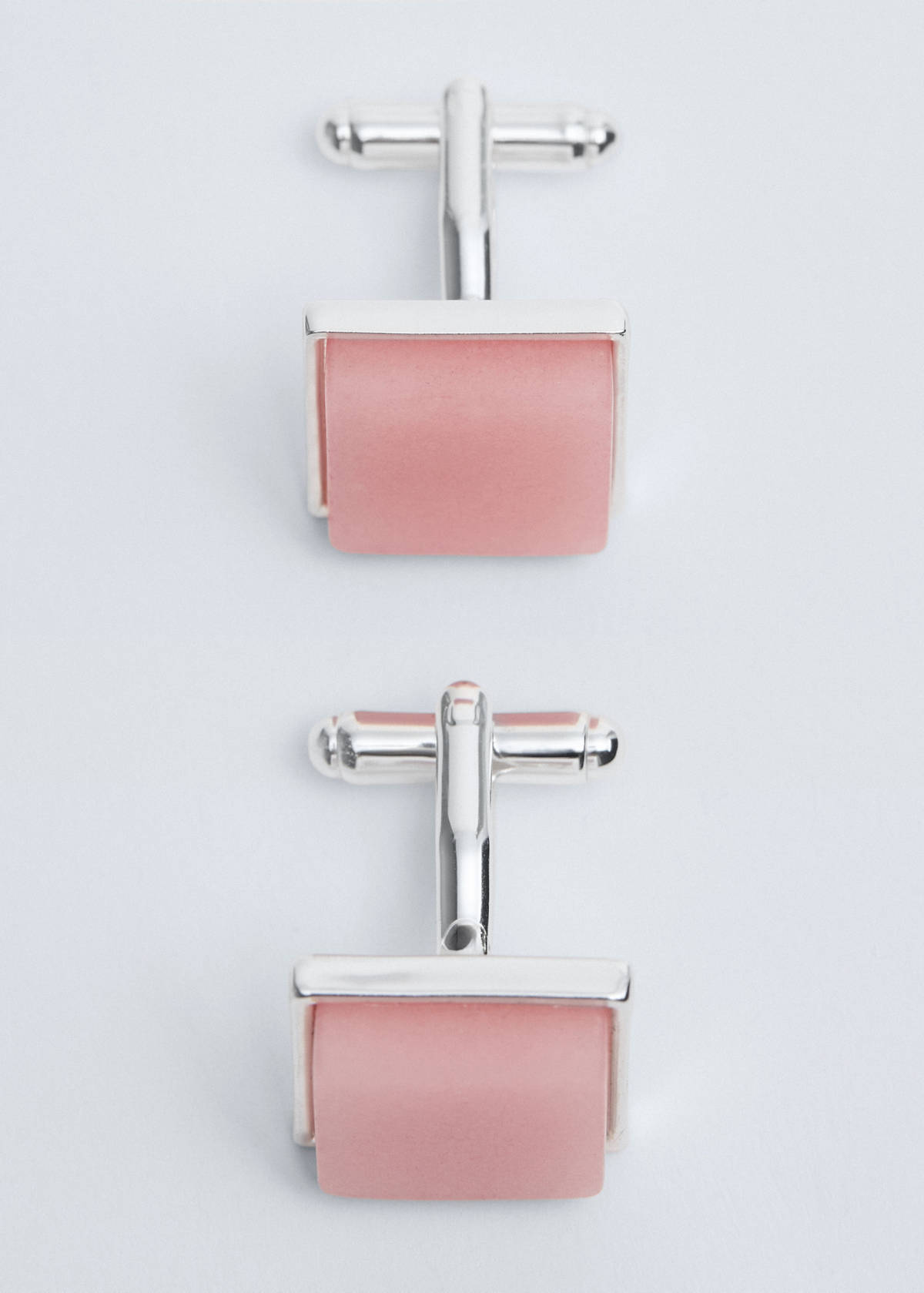 Squared cufflinks — Silver