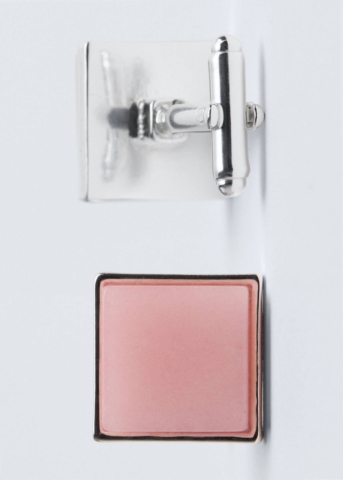 Squared cufflinks — Silver