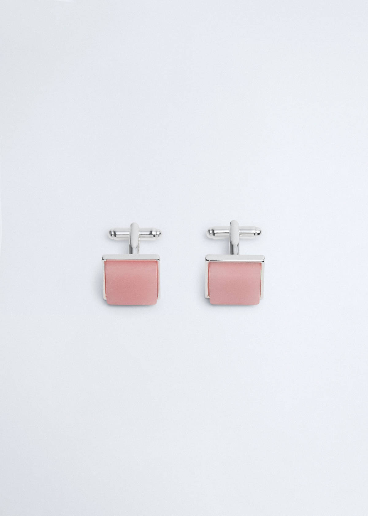 Squared cufflinks — Silver