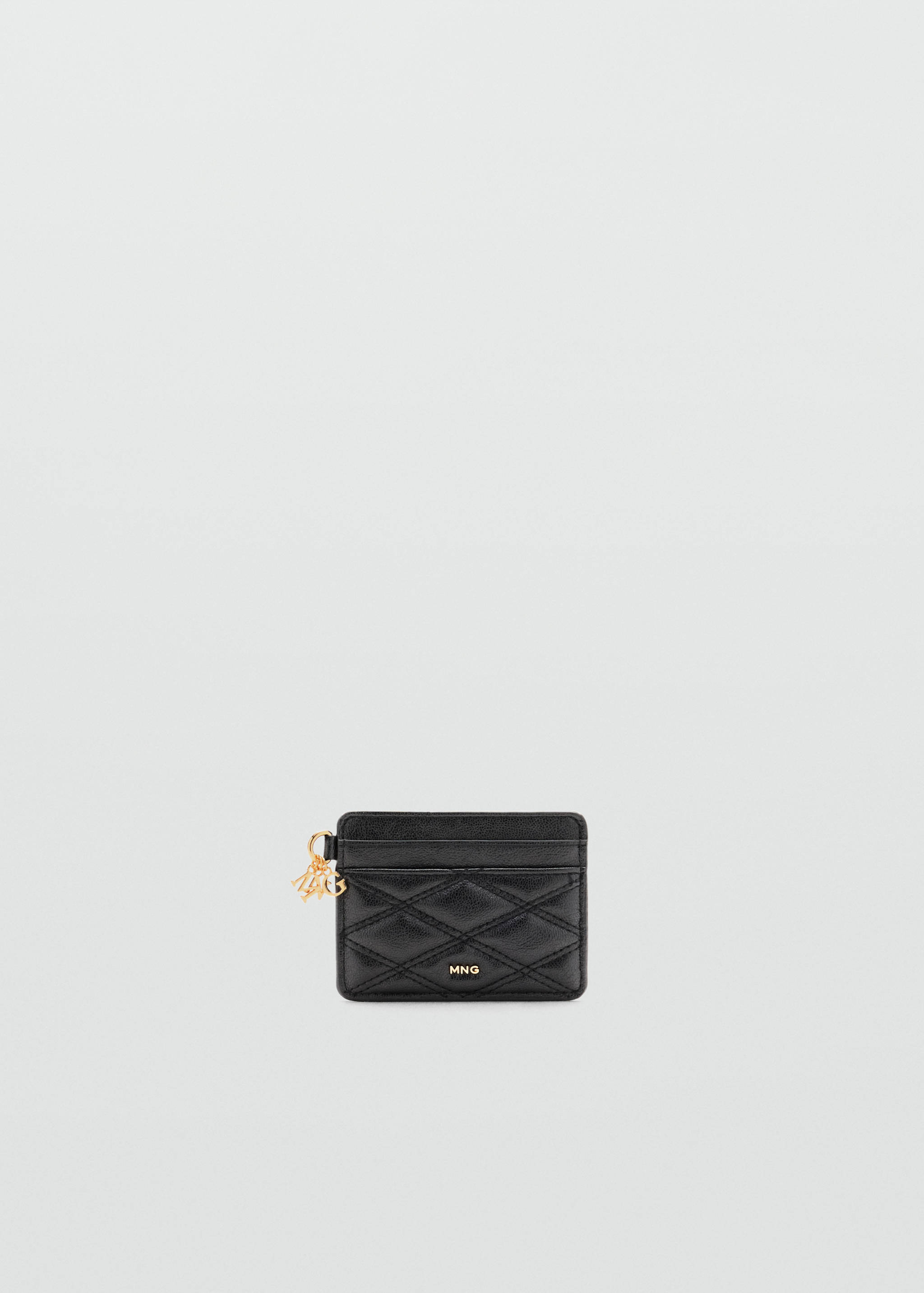 Mango Metalize charm detaylı dolgulu kartlık