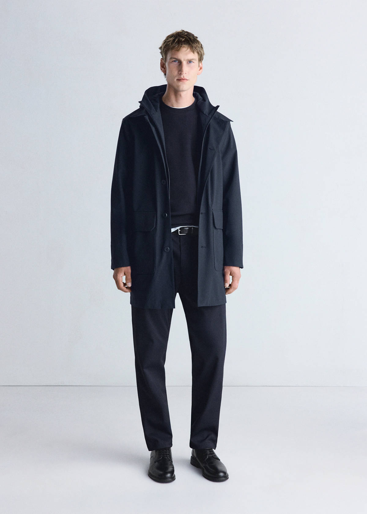 Thermolite® waterproof parka with pockets — Night Blue