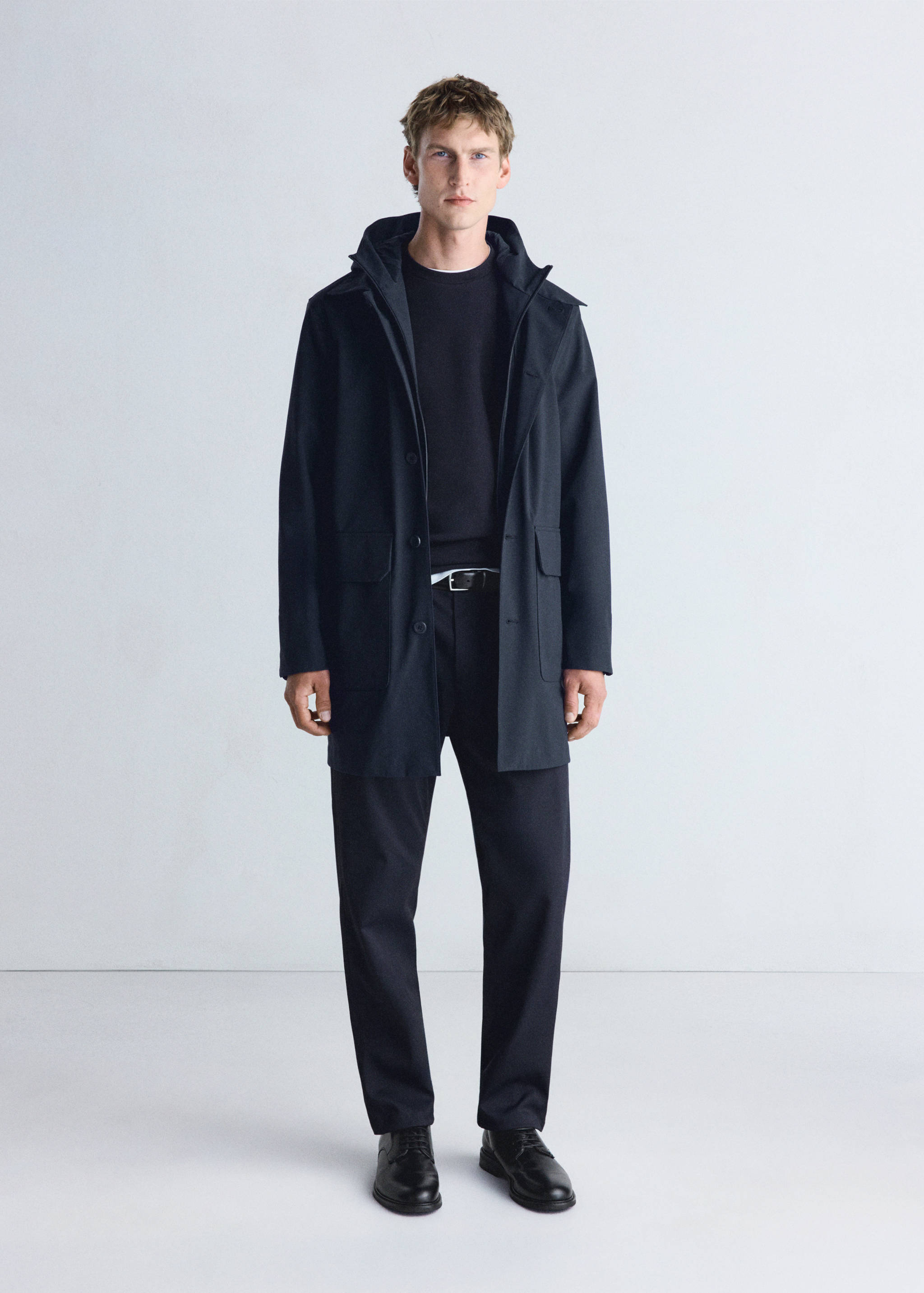 Thermolite® waterproof parka with pockets - General plane