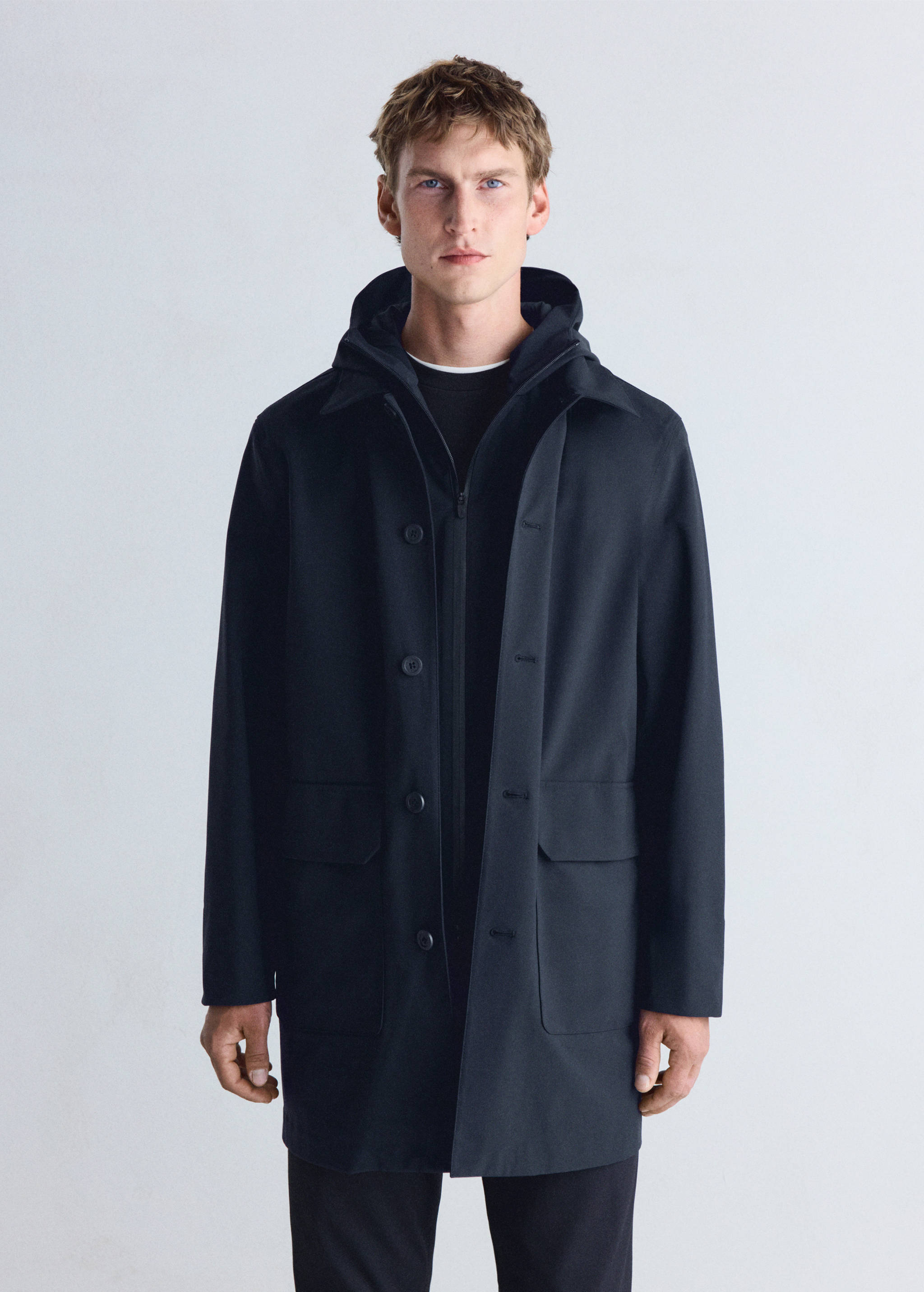 Thermolite® waterproof parka with pockets - Medium plane