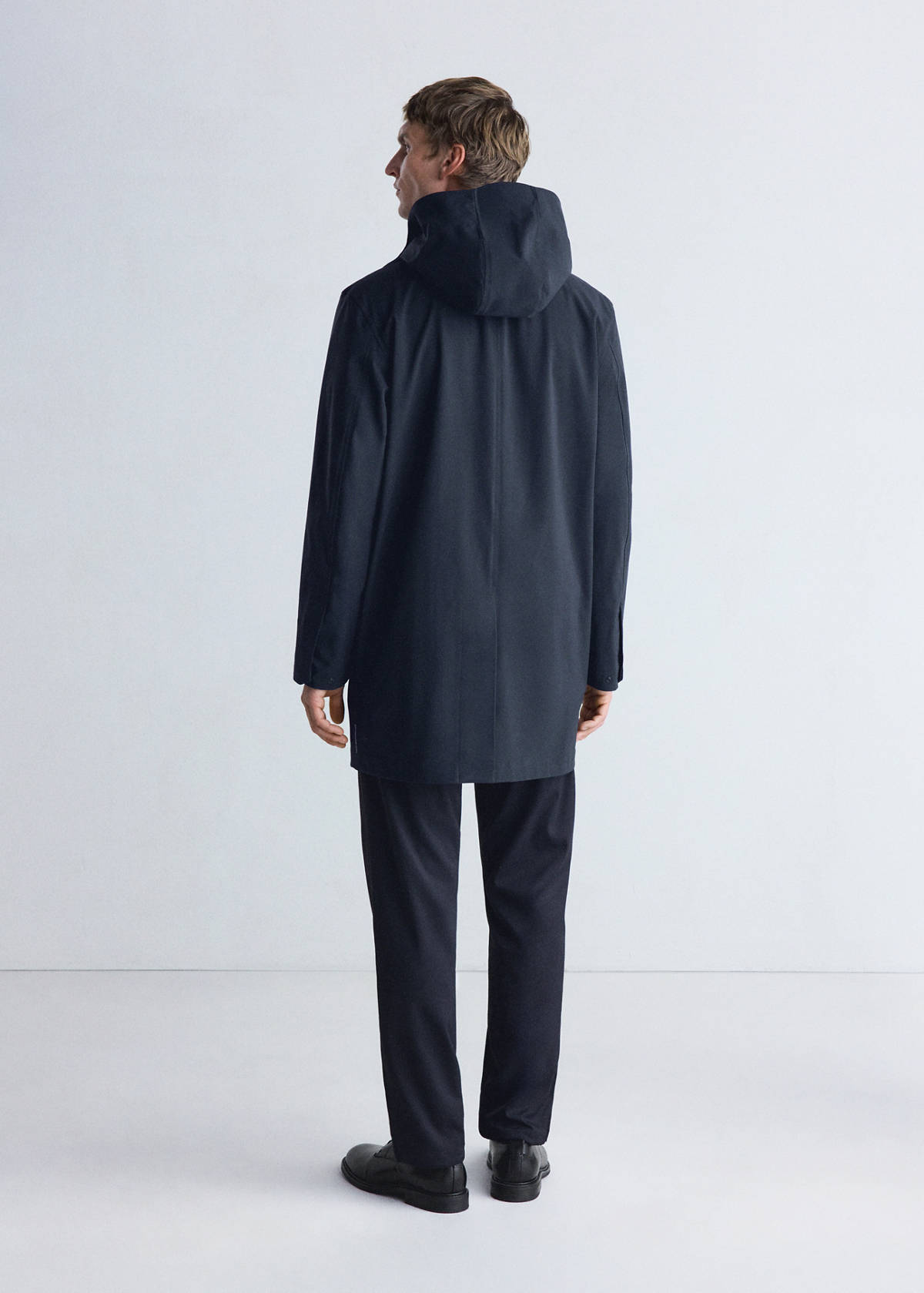 Thermolite® waterproof parka with pockets — Night Blue
