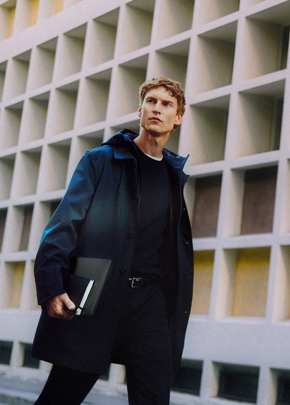 Thermolite® waterproof parka with pockets — Night Blue