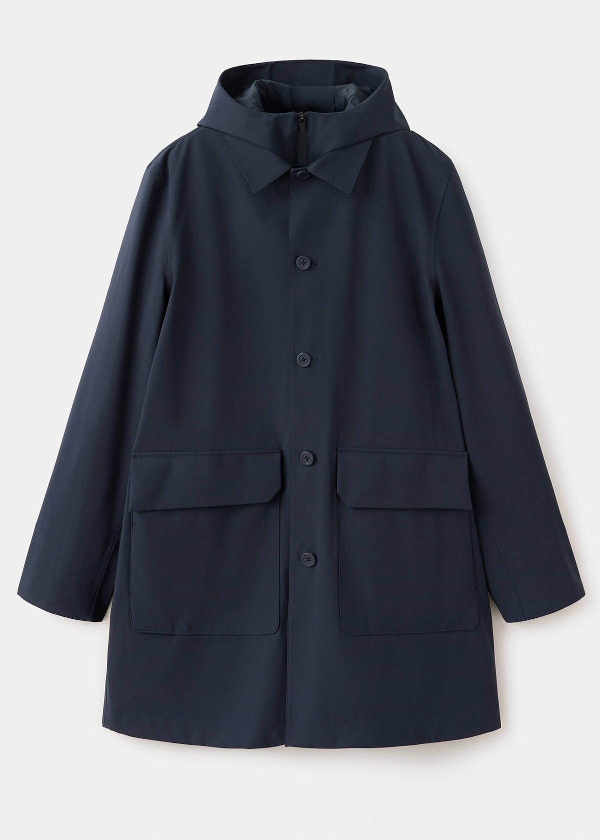 Thermolite® waterproof parka with pockets — Night Blue
