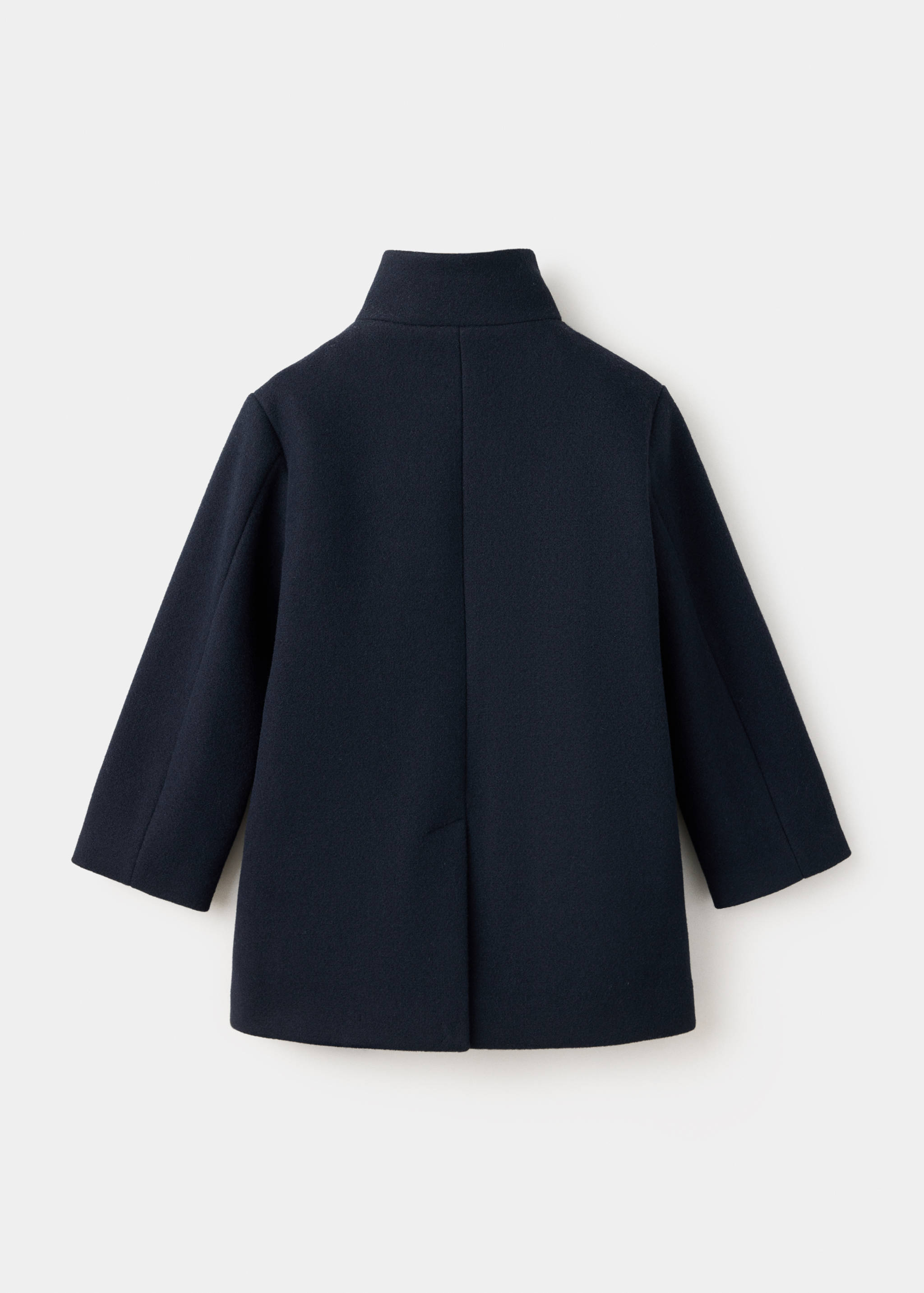 Long cloth coat - Reverse of the article