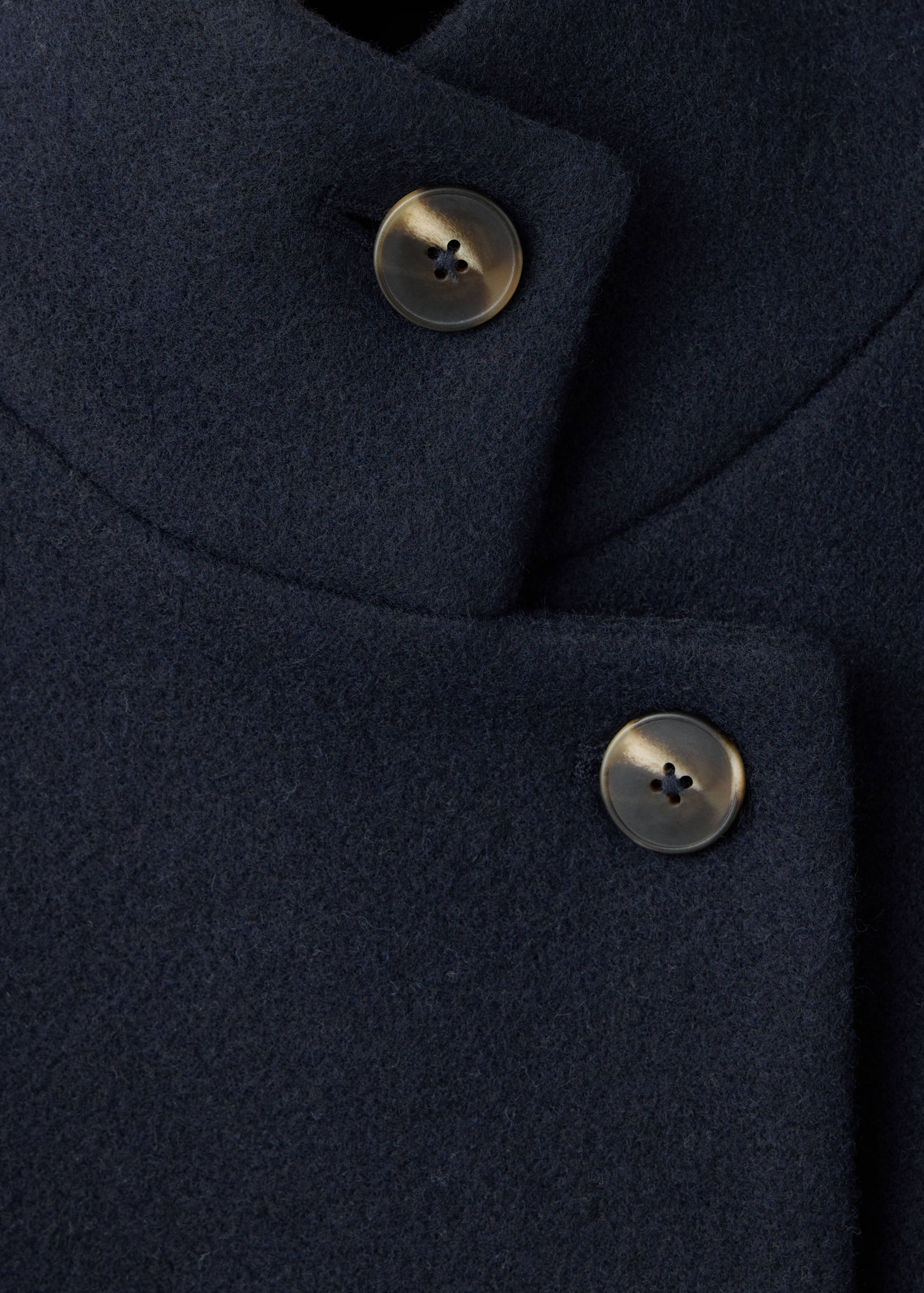 Long cloth coat - Details of the article 8