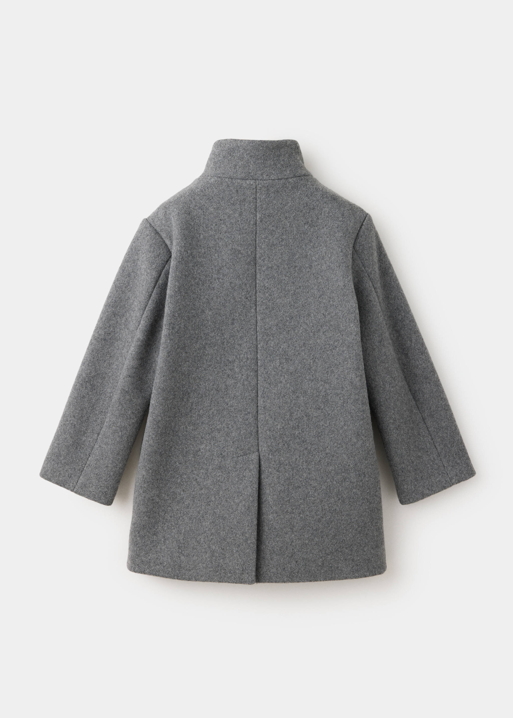 Long cloth coat - Reverse of the article