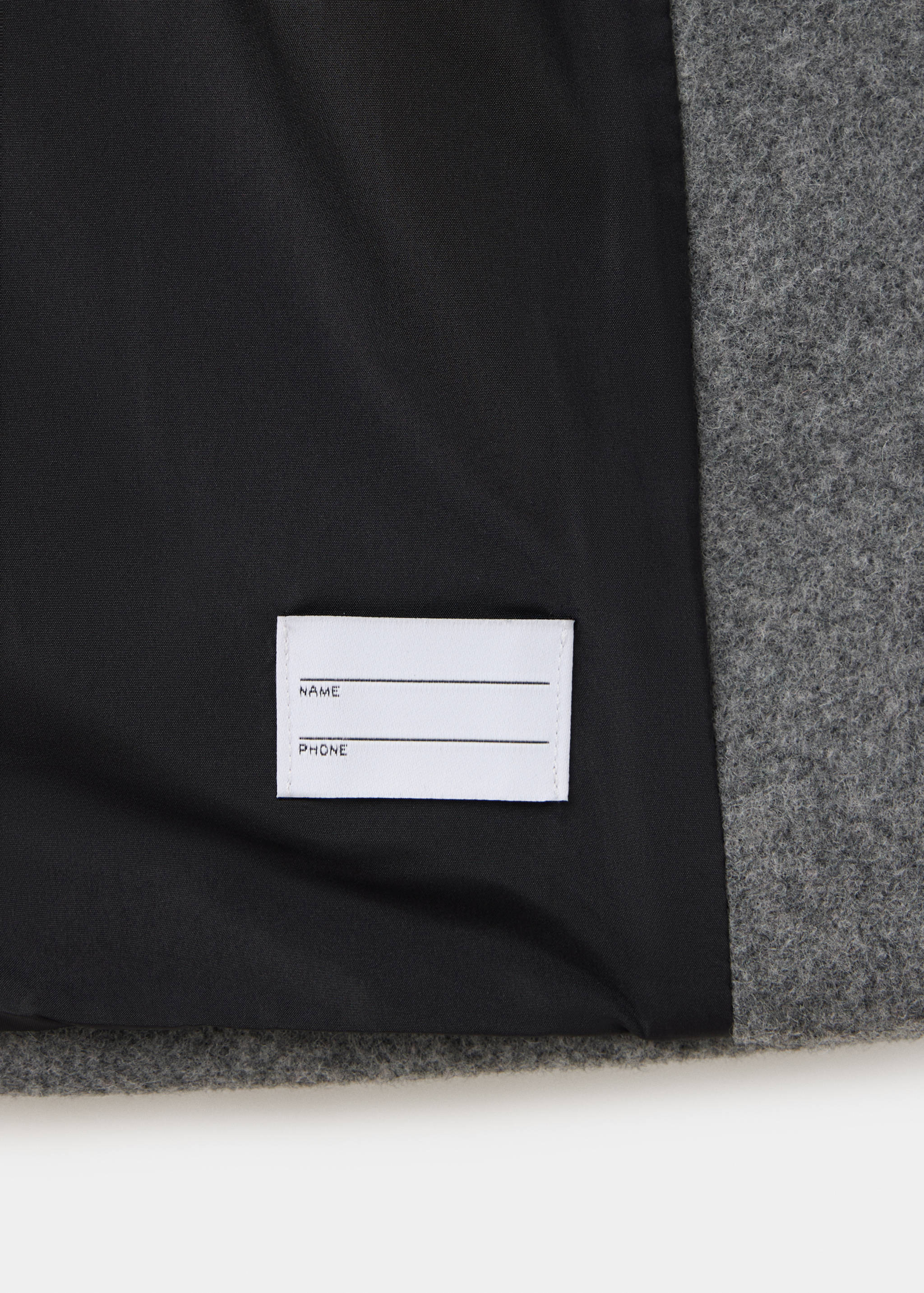 Long cloth coat - Details of the article 0