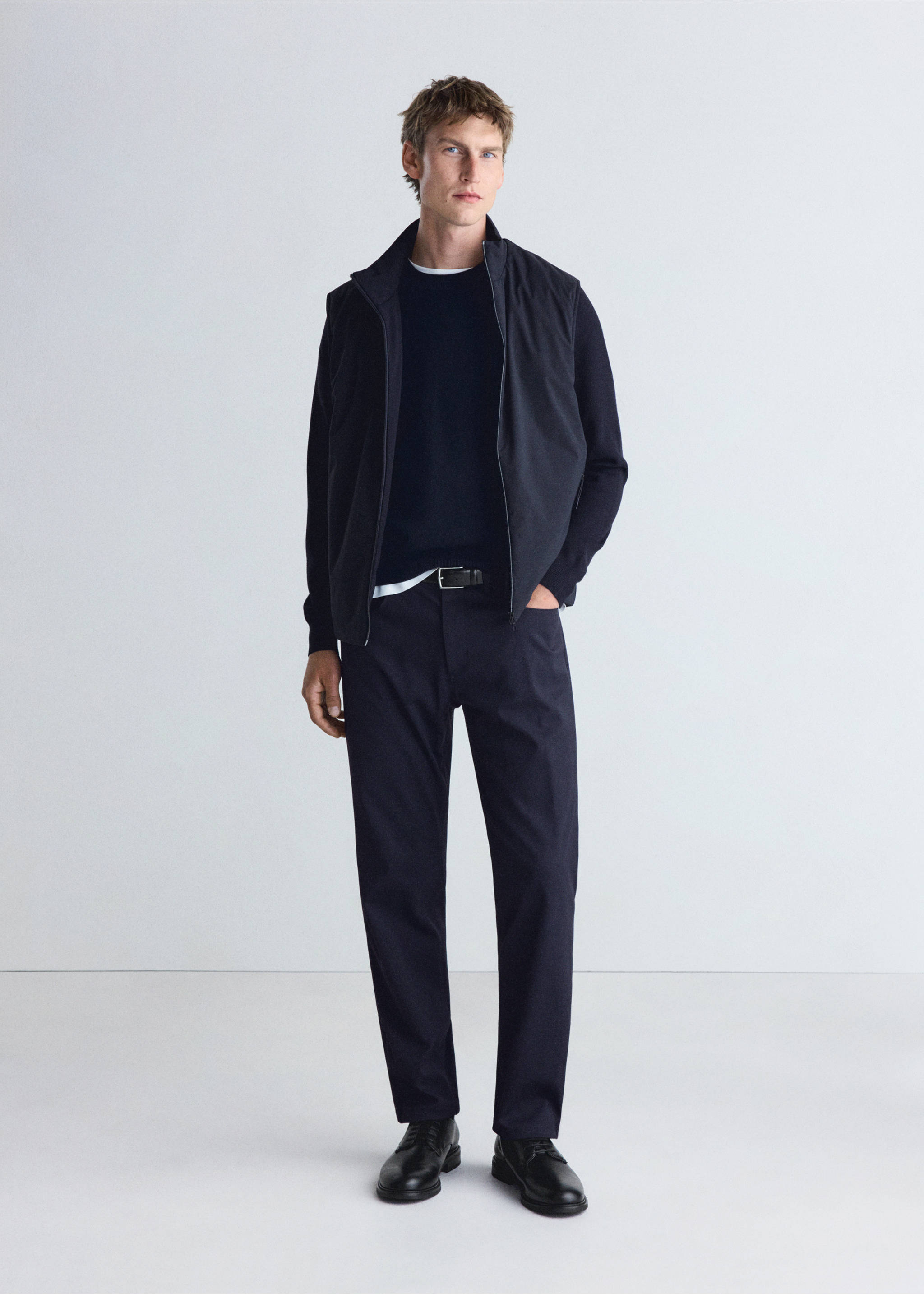 Thermolite® zip-up gilet - General plane, Navy. Ref: 37096726-00.