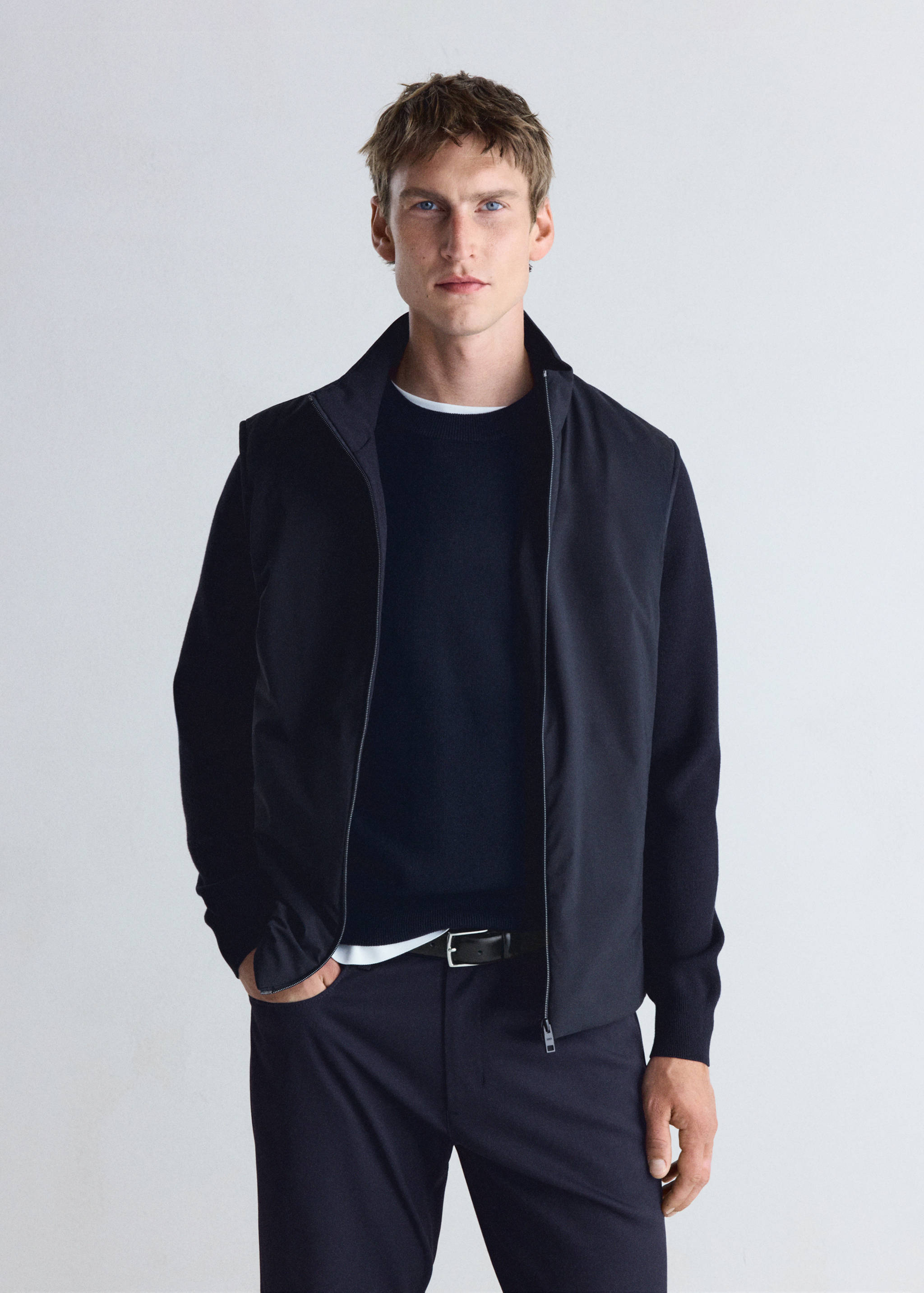 Thermolite® zip-up gilet - Medium plane