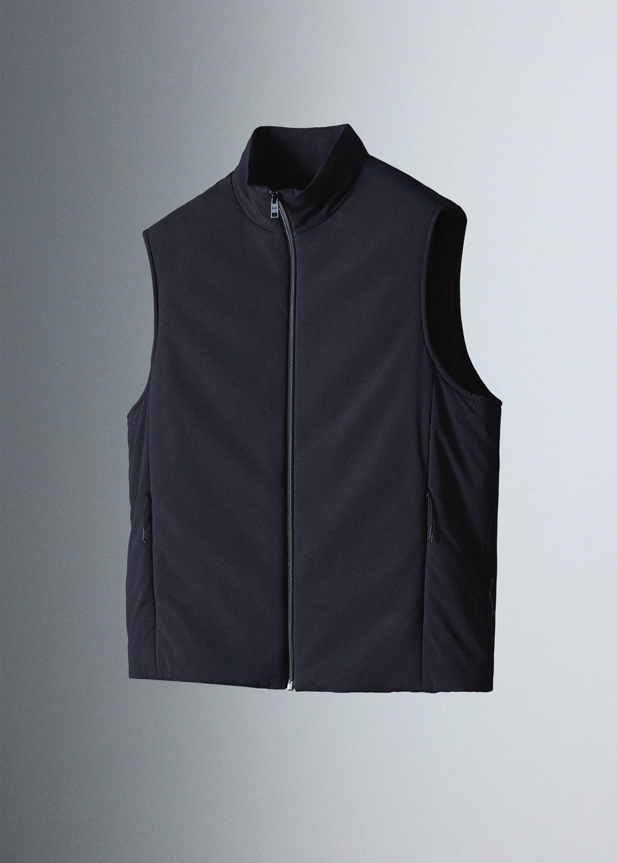 Thermolite® zip-up gilet — Navy