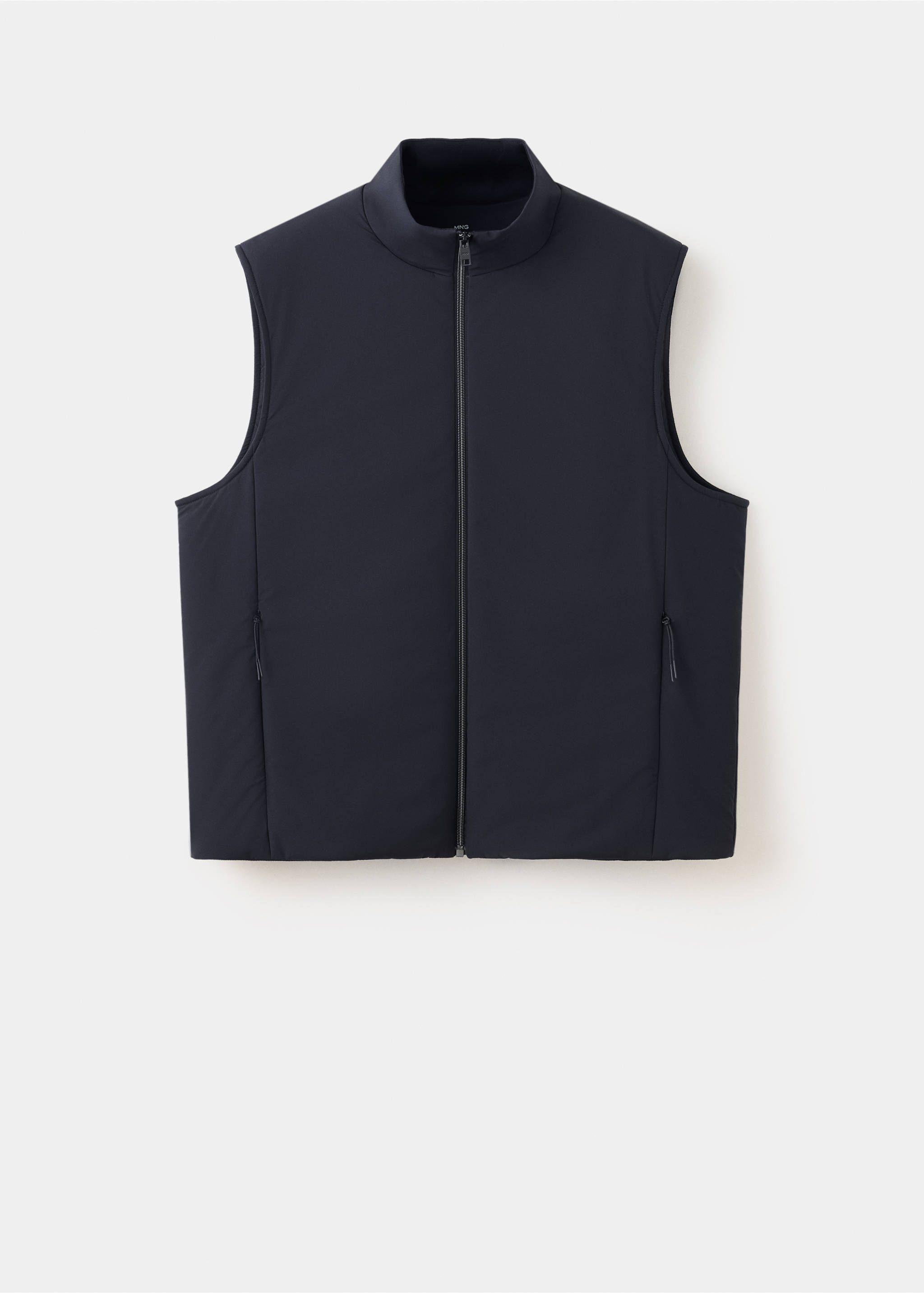 Thermolite® zip-up gilet - Article without model, Navy. Ref: 37096726-00.