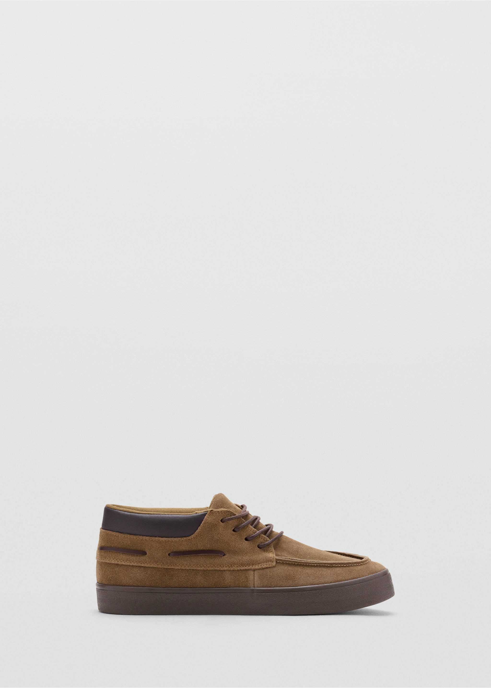 Lace-up leather shoes - Article without model, Medium Brown. Ref: 37096728-00.