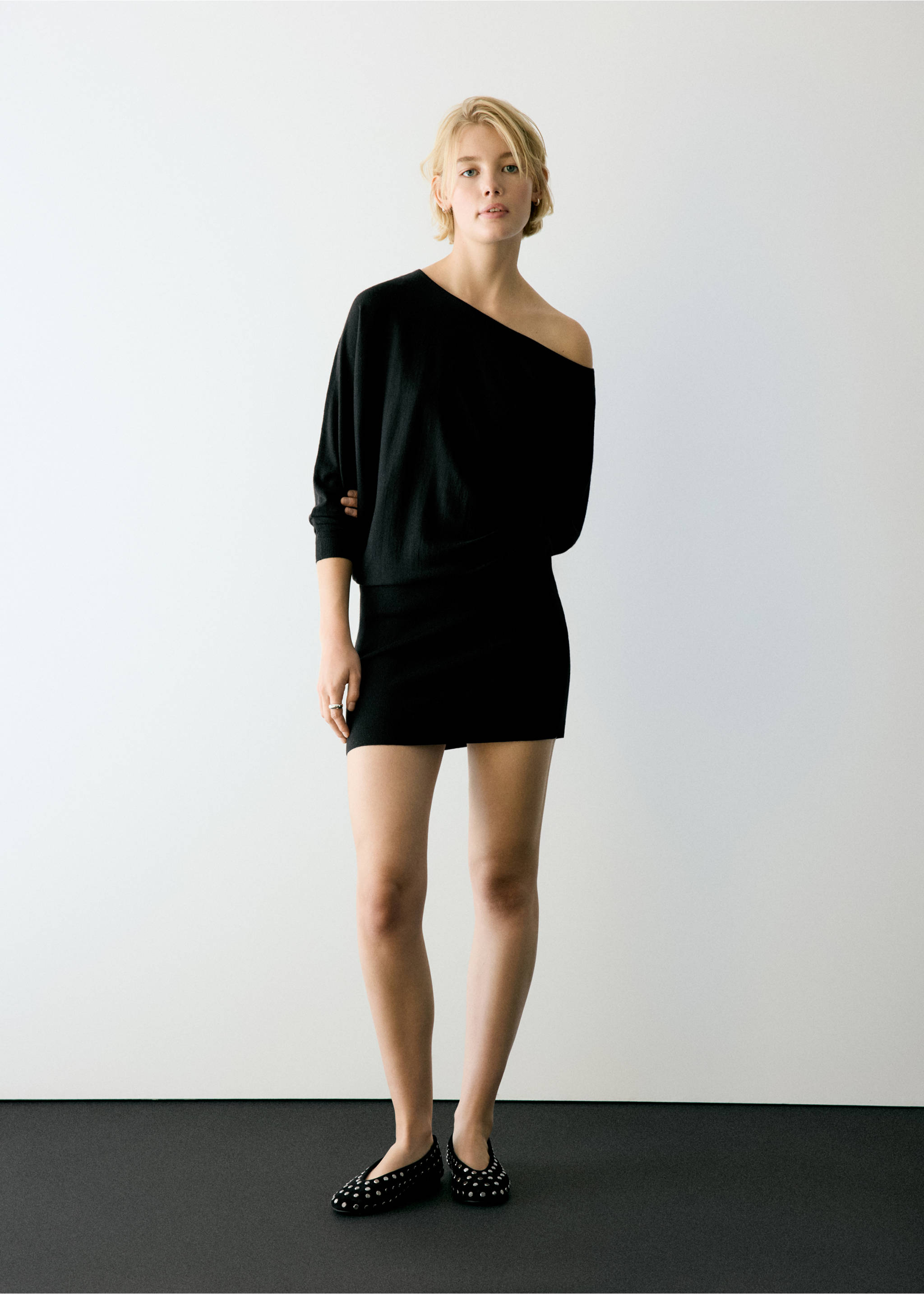Kleid ginebra - Allgemeine Ansicht, Schwarz. Ref: 37096733-00.
